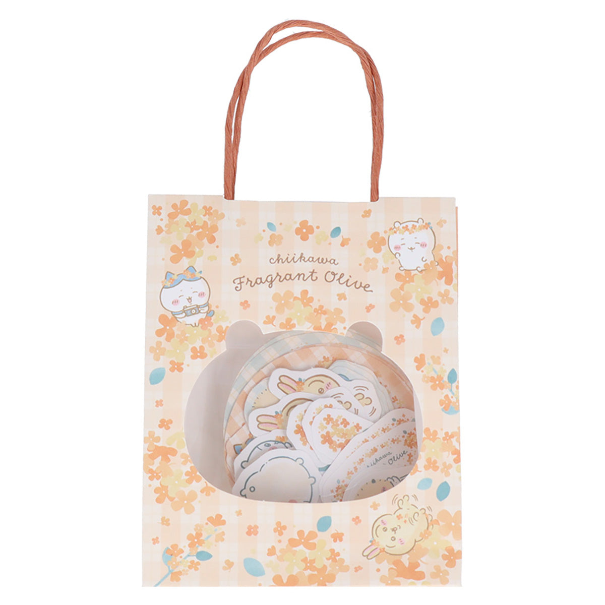 ちいかわ ペーパーバッグ入シール(チェック)