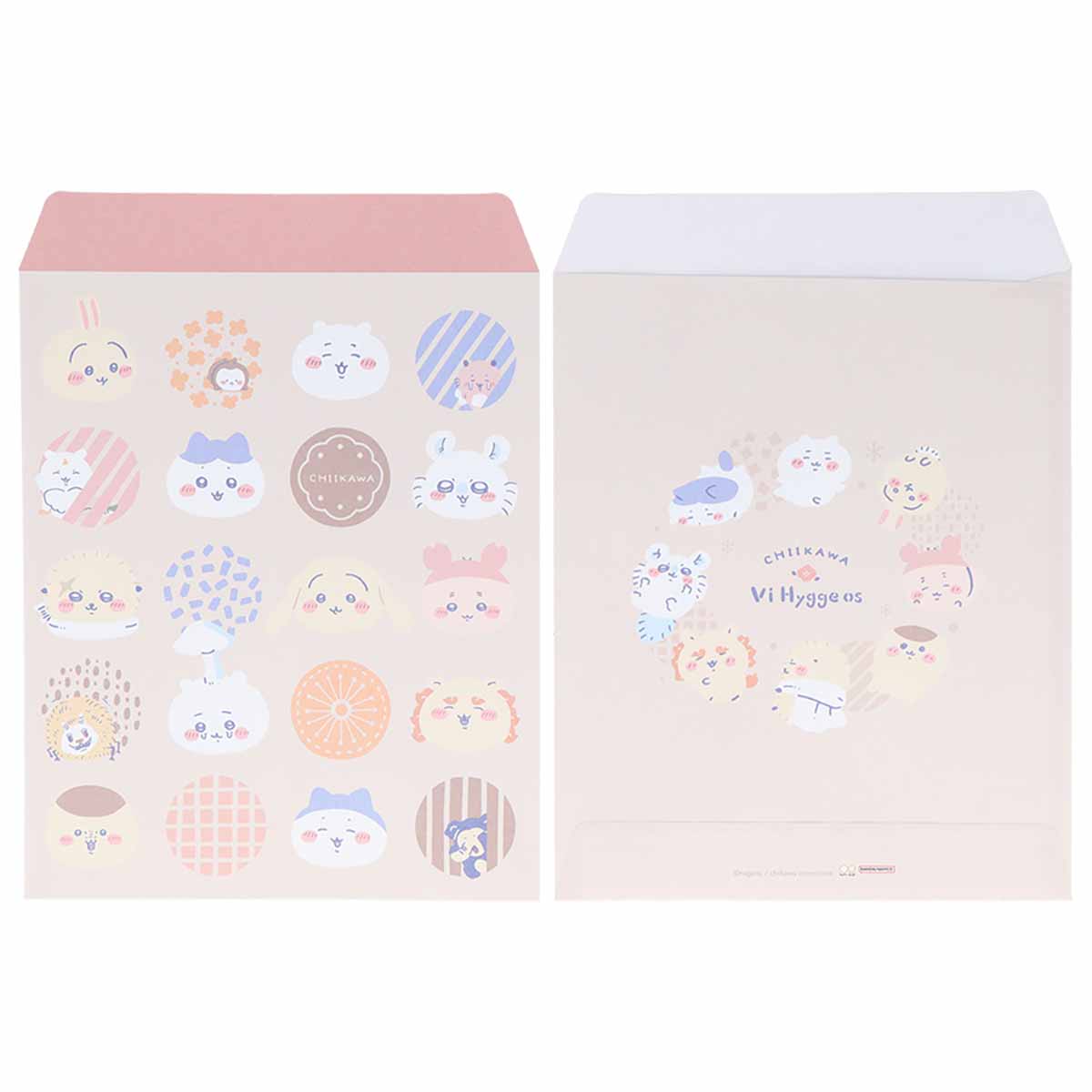 ちいかわ 封筒セット(おかお)