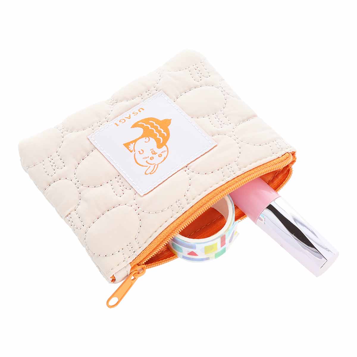 吉伊卡哇 竖条纹绗缝迷你袋(乌萨奇)