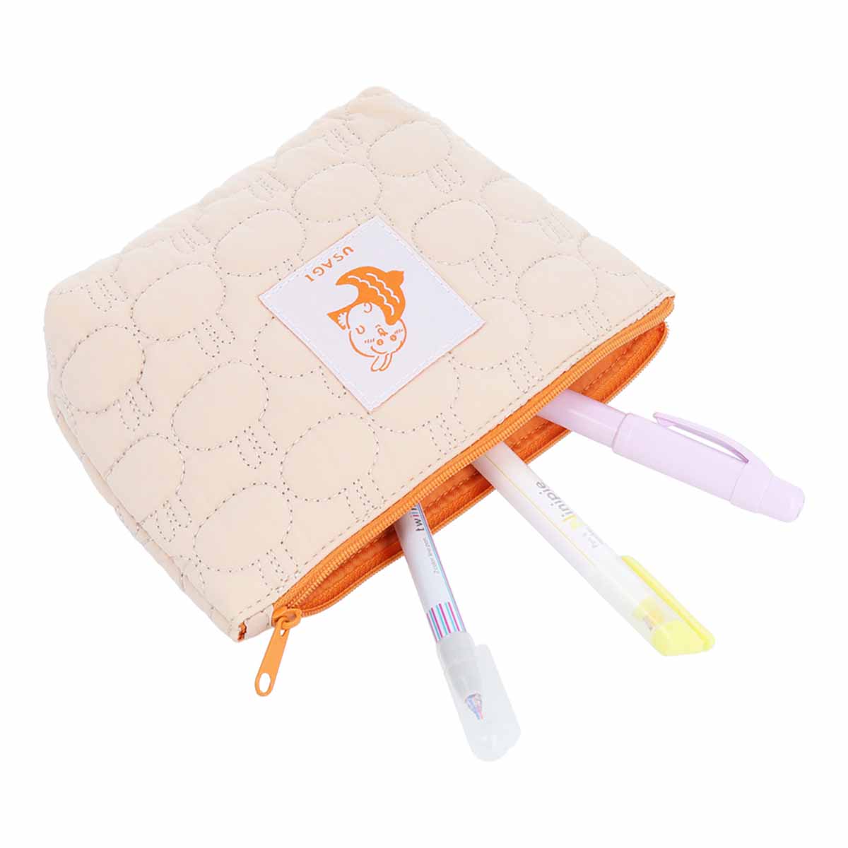 ちいかわ キルティング舟形ペンケース(うさぎ)