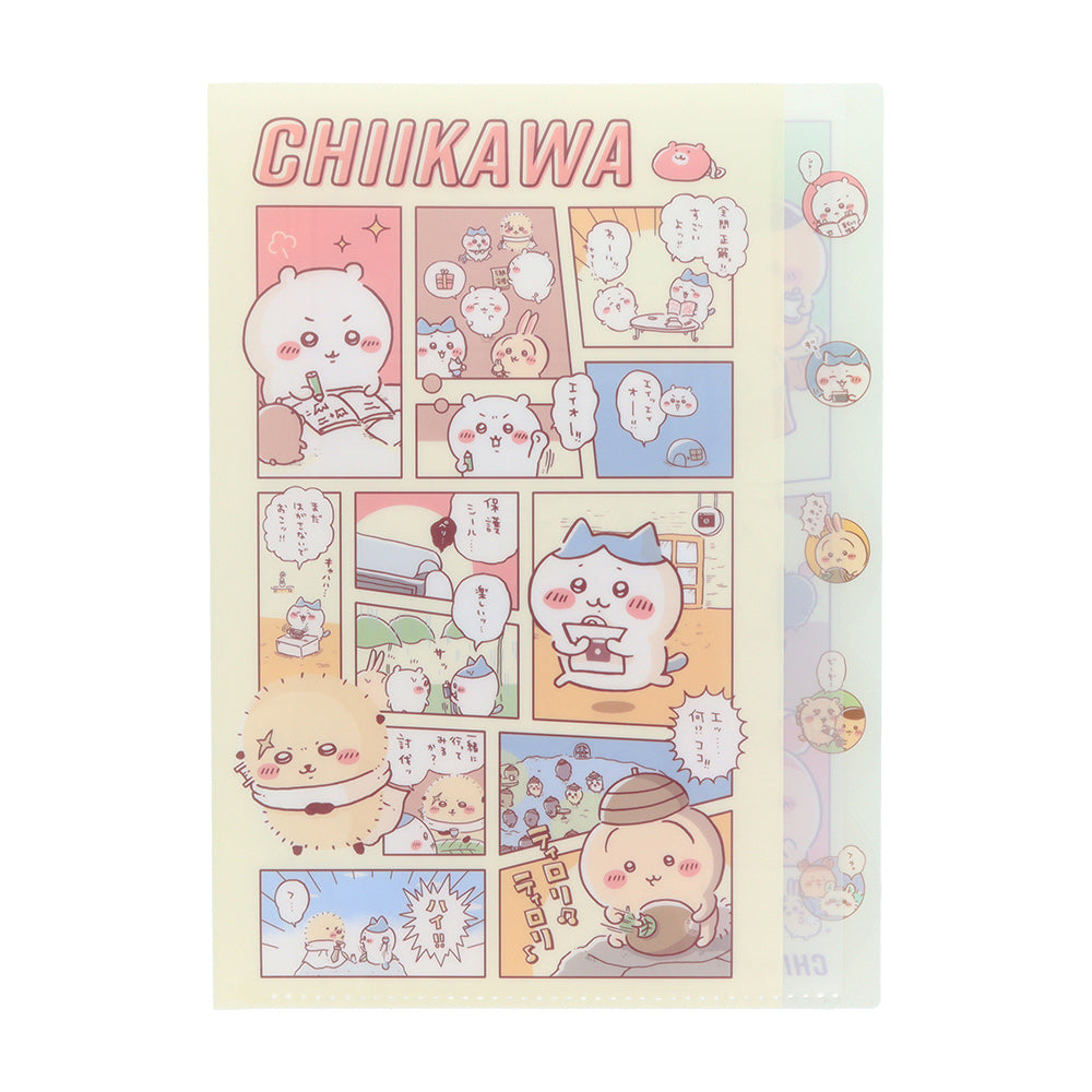 ちいかわ ダイカットクリアファイル5P(コミック)