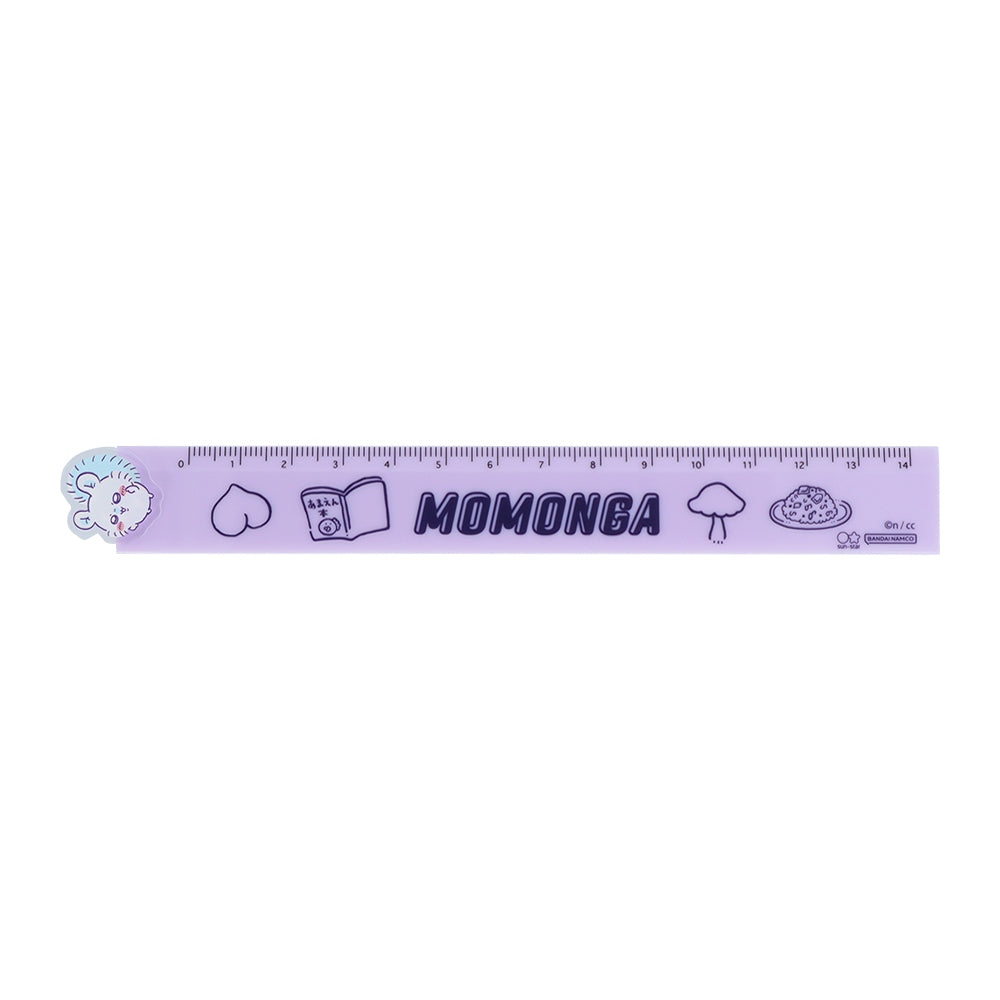Chiikawa Ruler with Plate (Momonga)