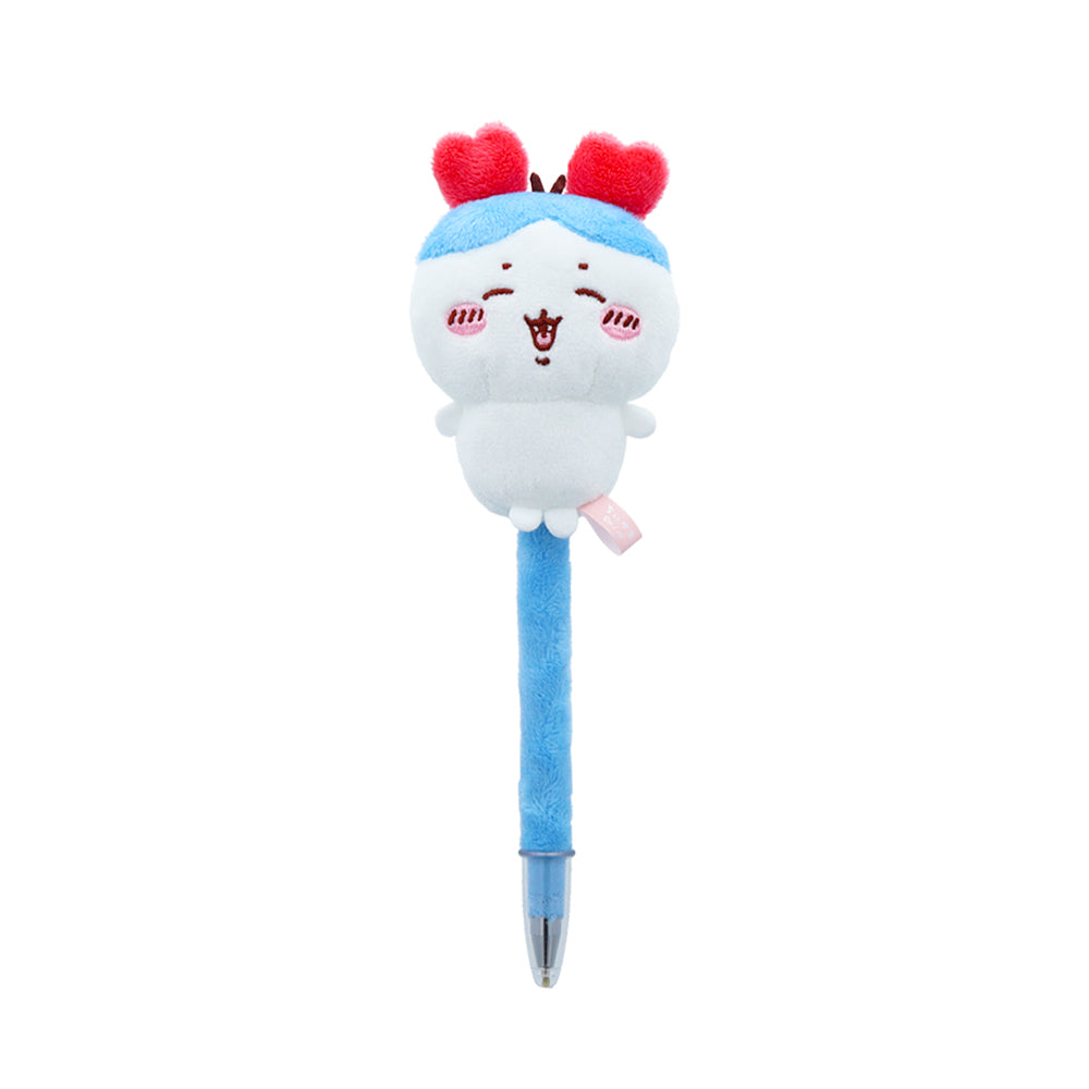 Chiikawa Fluffy Mascot Ballpoint Pen (Hachiware 2)