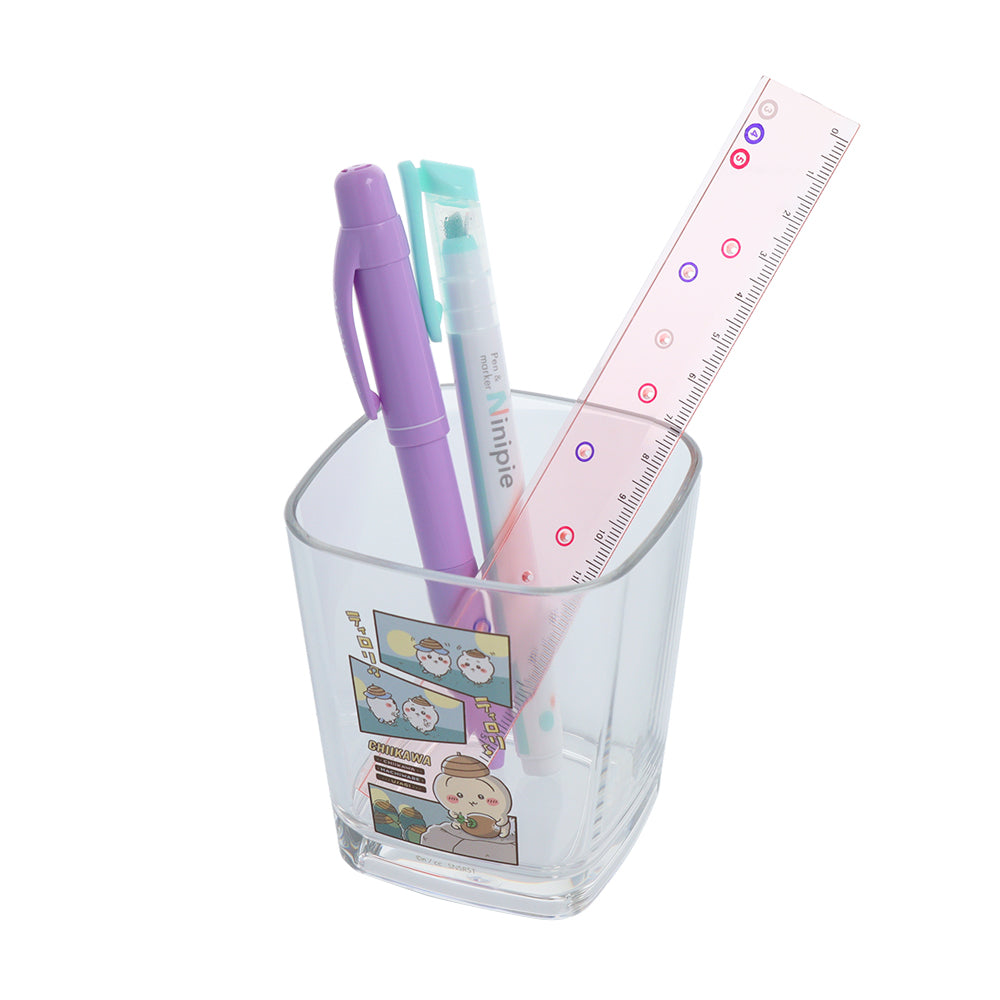 Chiikawa Clear Pen Stand (Acorn DJ)