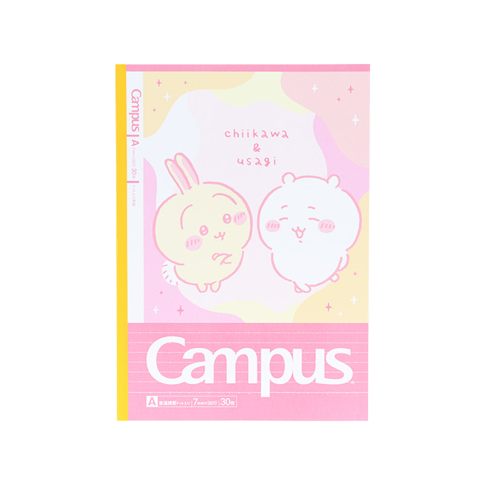Chiikawa Campus Notebook Dot A Ruled 5-Pack