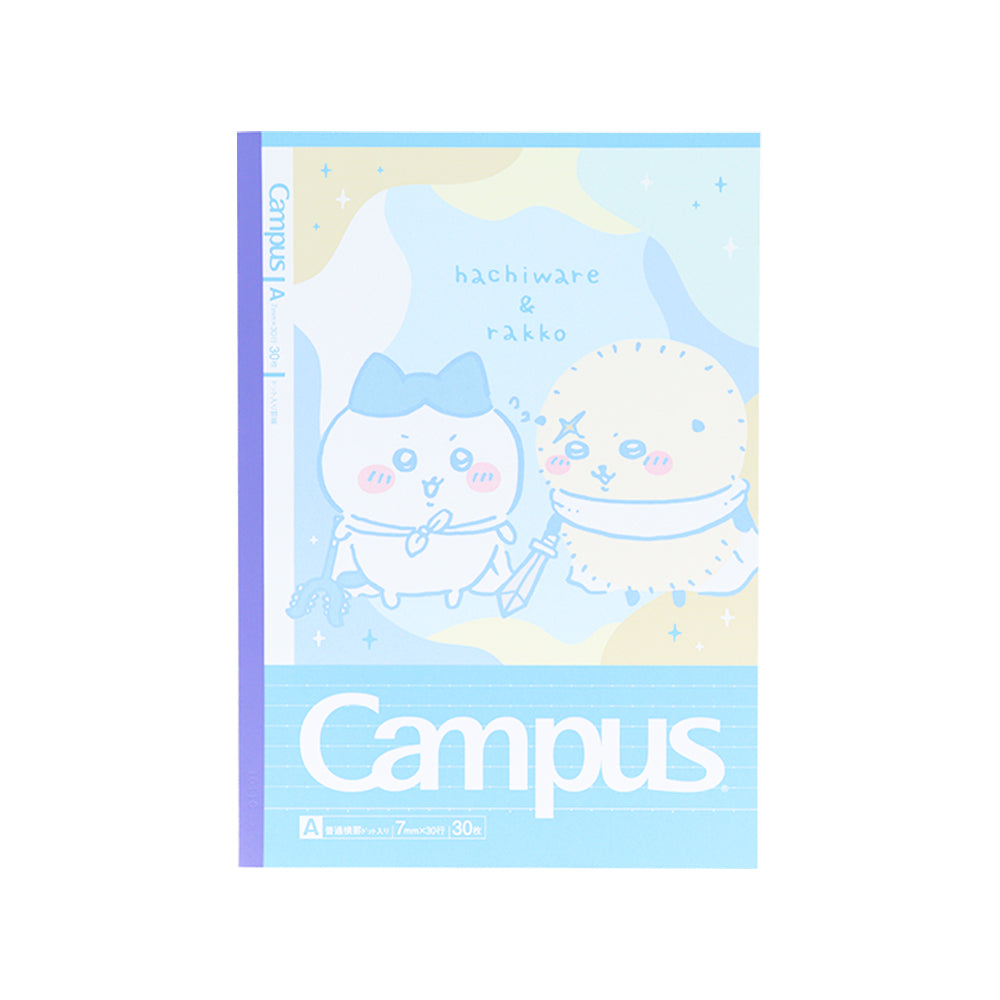 Chiikawa Campus Notebook Dot A Ruled 5-Pack