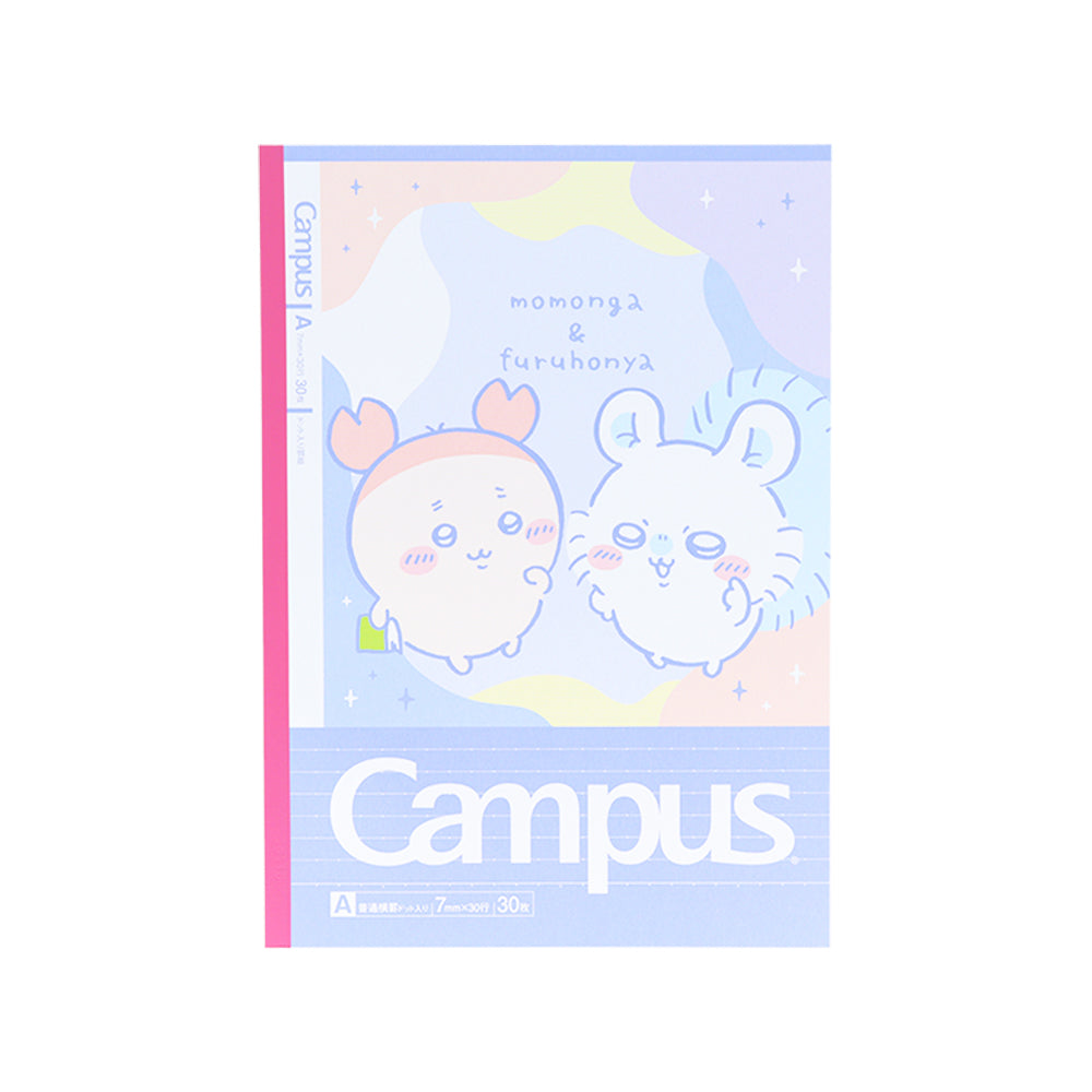 Chiikawa Campus Notebook Dot A Ruled 5-Pack