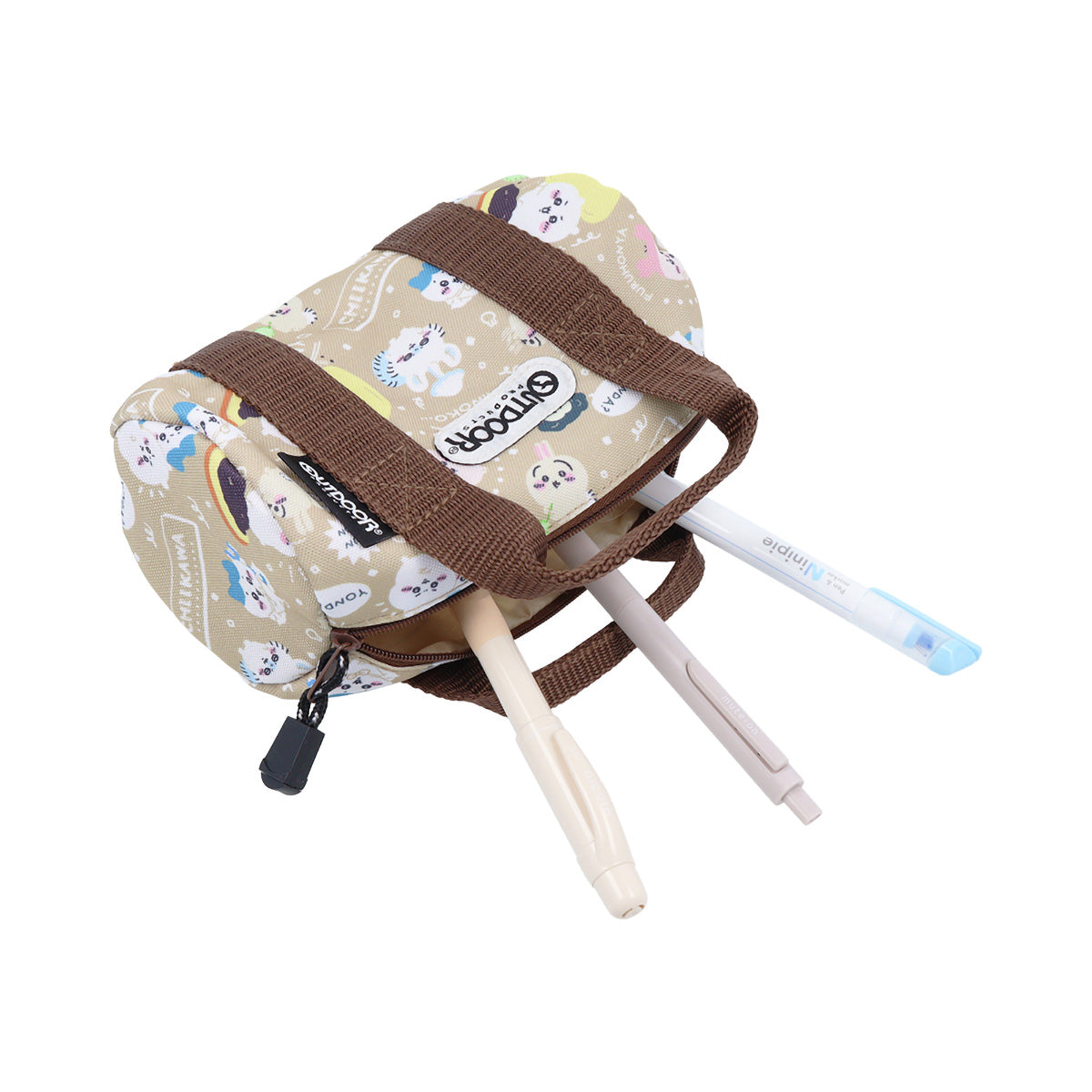 吉伊卡哇 笔袋 R.BOSTON OD28(米色)