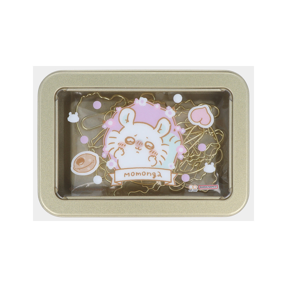 Chiikawa Clips in Tin (Momonga)