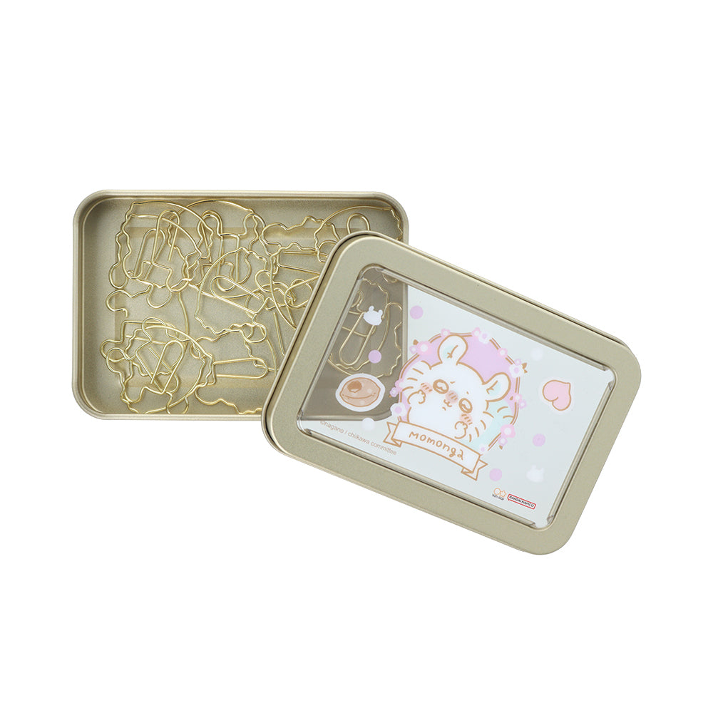 Chiikawa Clips in Tin (Momonga)