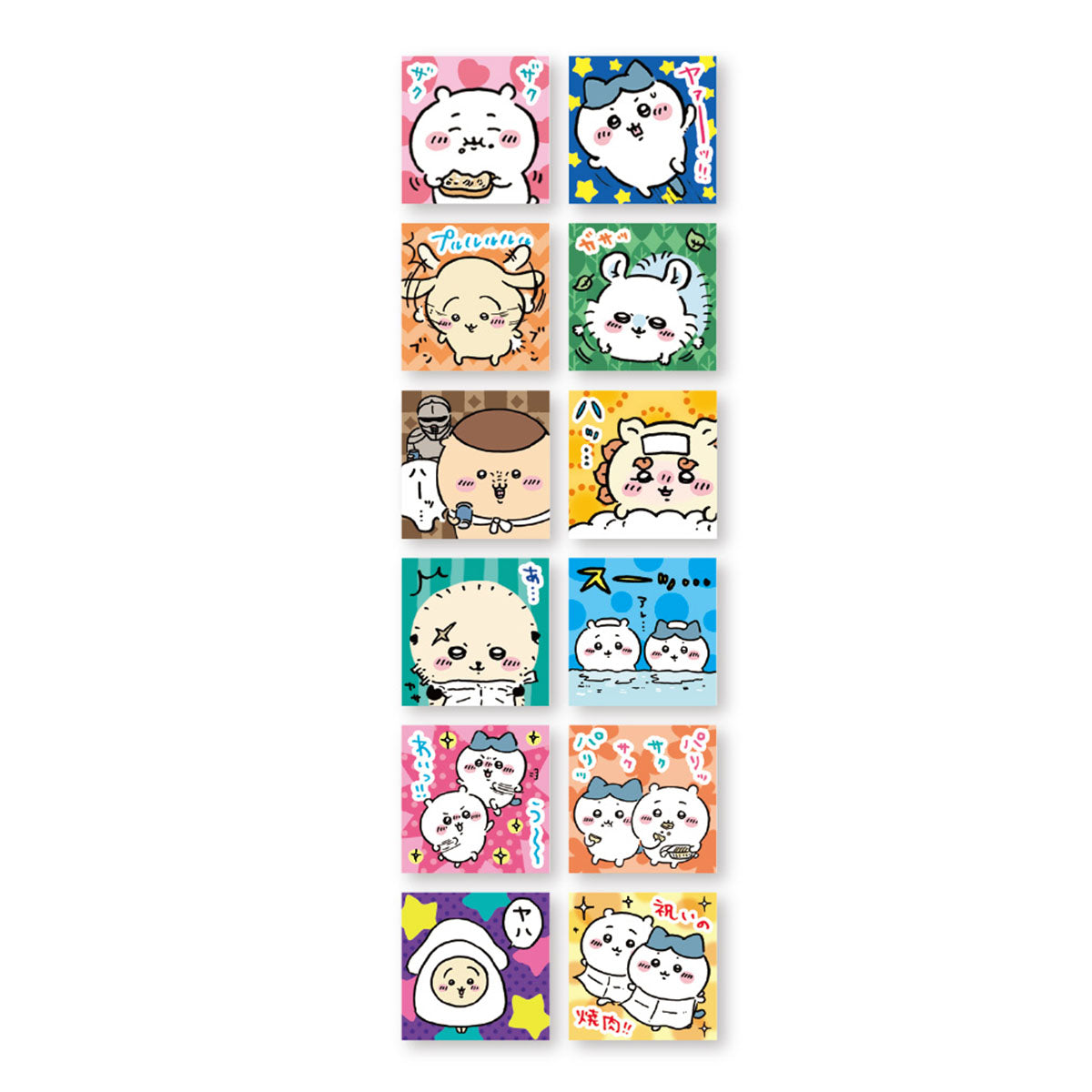 吉伊卡哇 桶裝盒&貼紙(全12款)1BOX 24包入