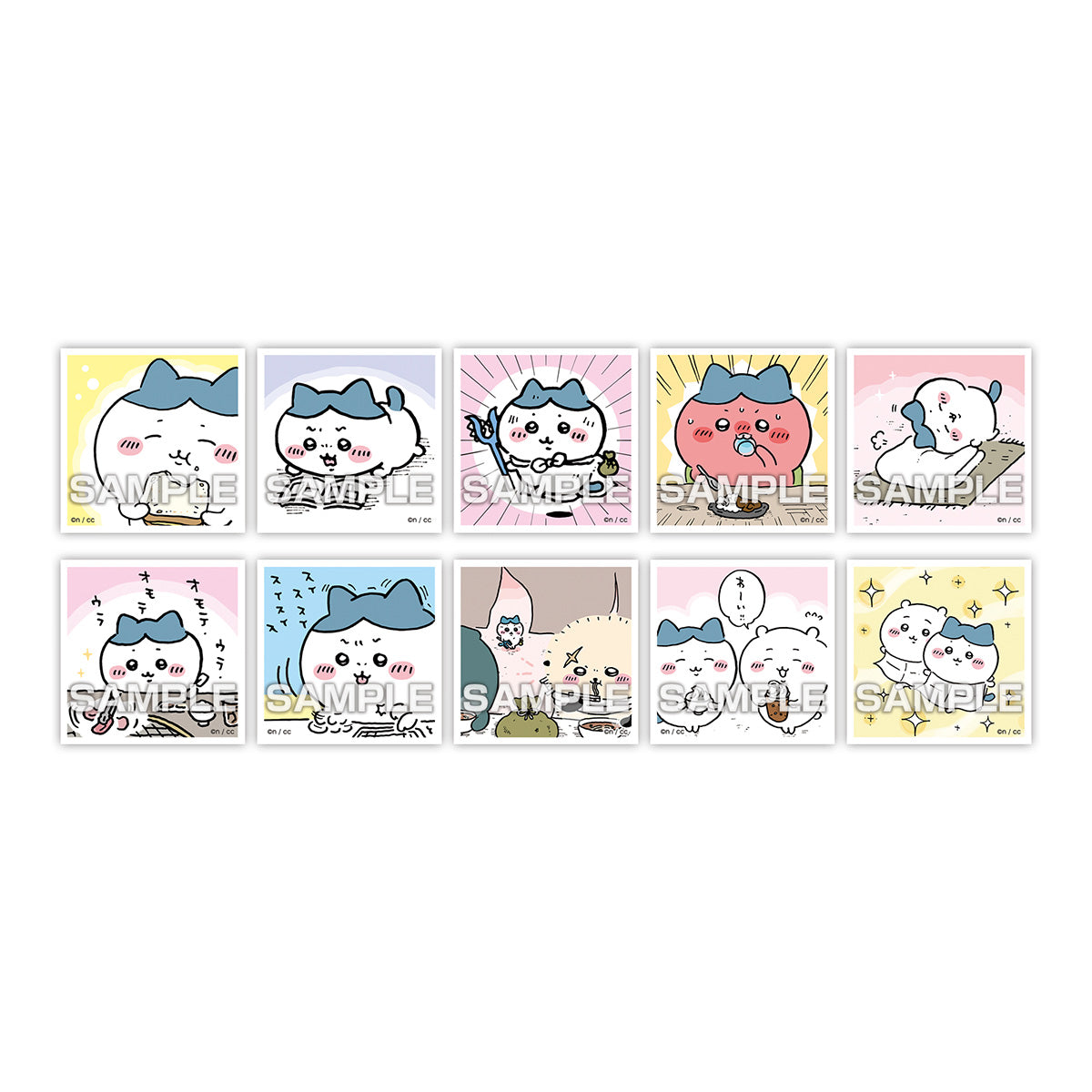 吉伊卡哇 收集贴纸口香糖2(全50种)1BOX 20包入