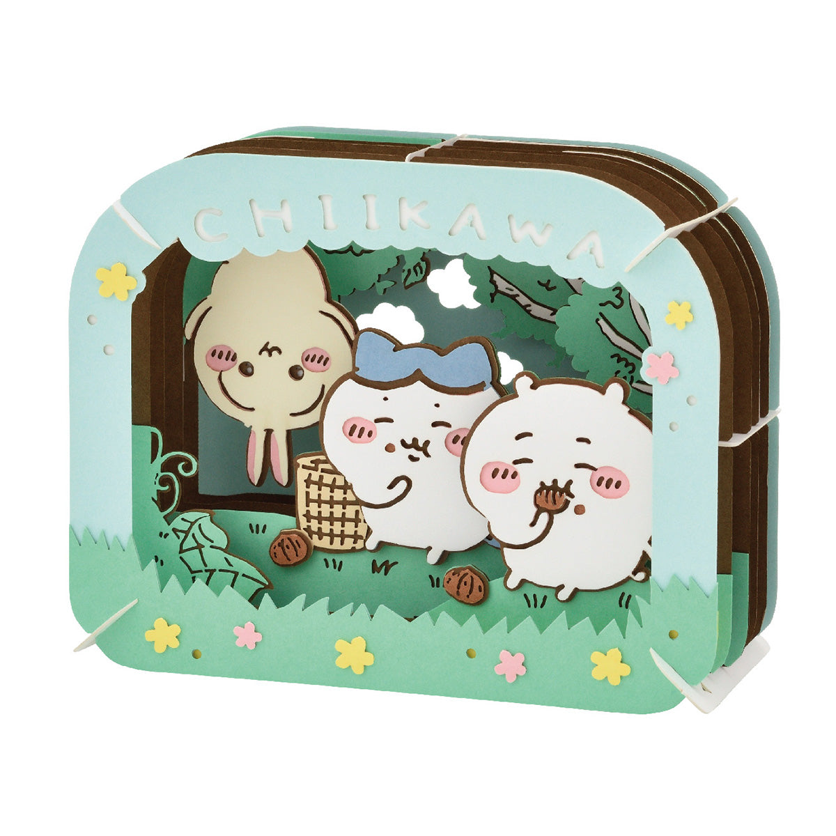 吉伊卡哇 紙雕(PT-326 栗子糖林)