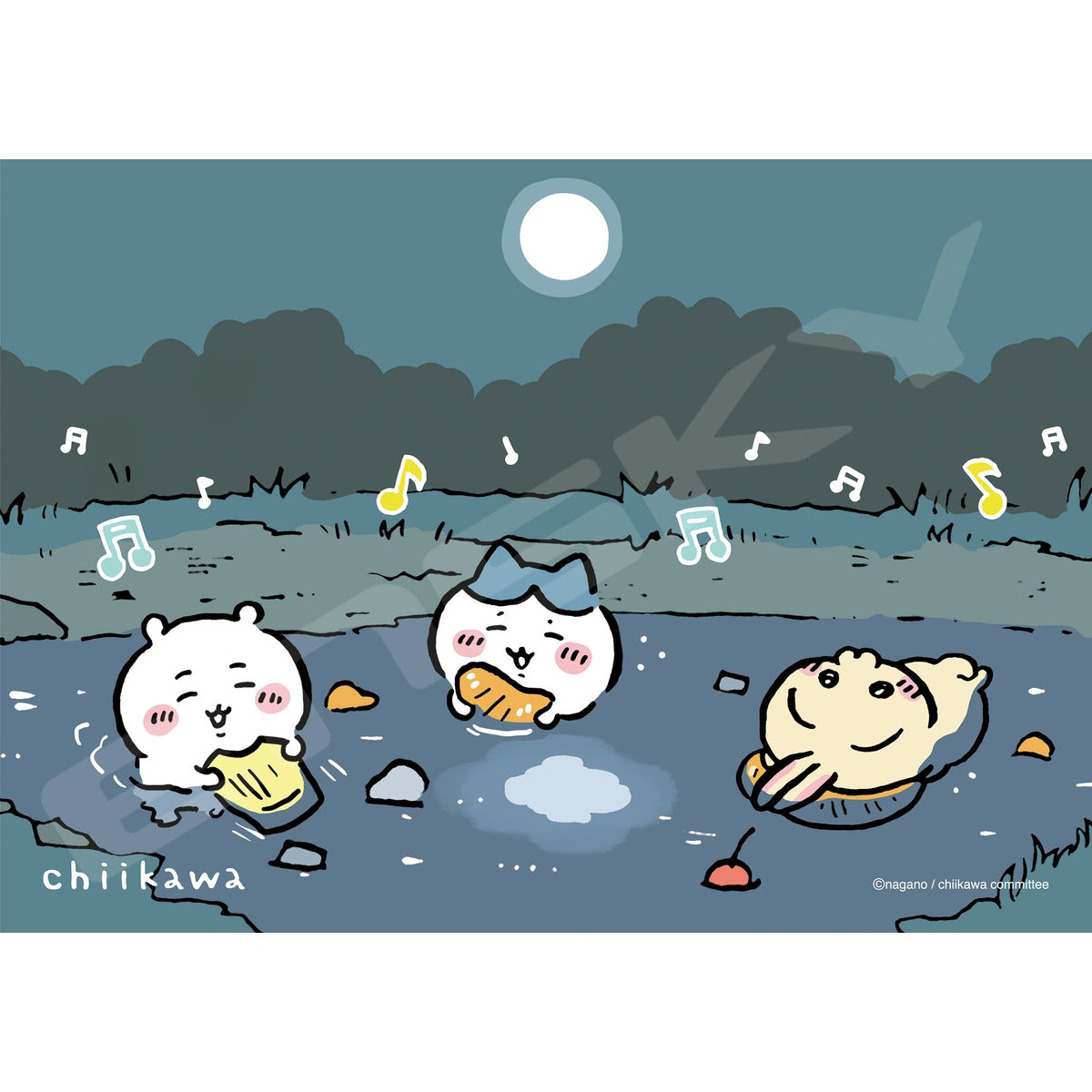 치이카와 208피스 직소 퍼즐 (No.208-150 후루츠 펀치의 밤)