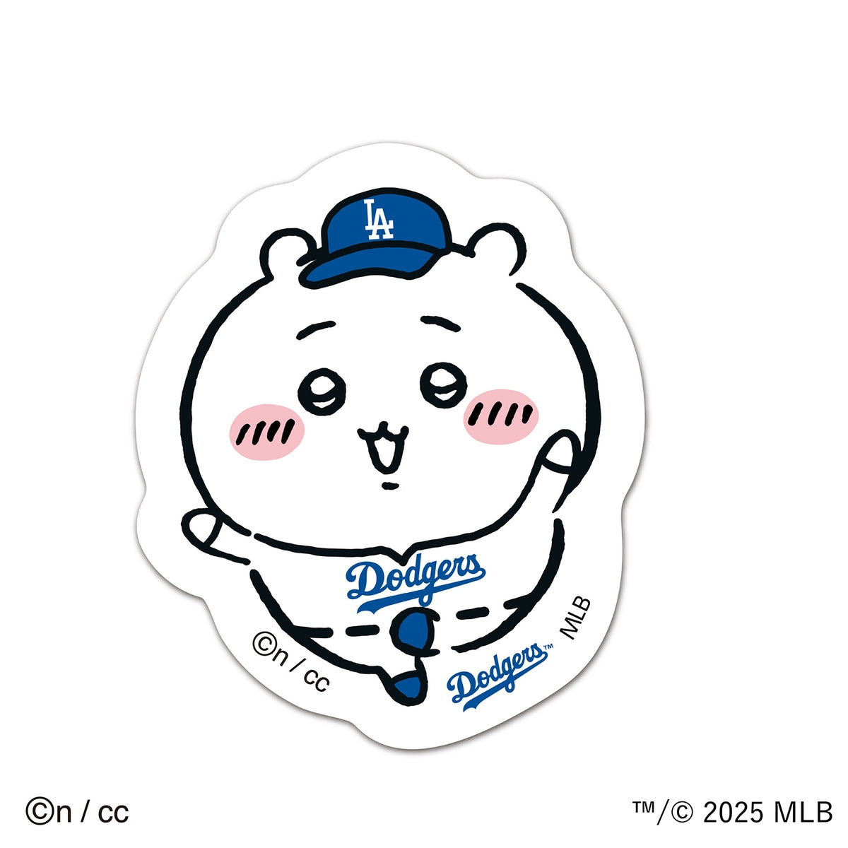 치이카와×MLB TOKYO SERIES 다이컷 스티커 ① 치이카와 (다저스)