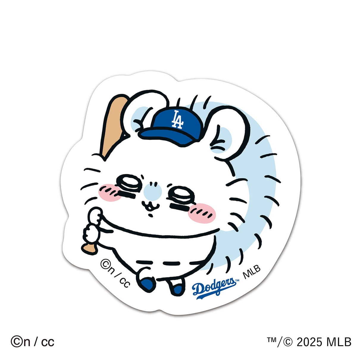 吉伊卡哇×MLB TOKYO SERIES 不规则贴纸 ⑩ 飞鼠