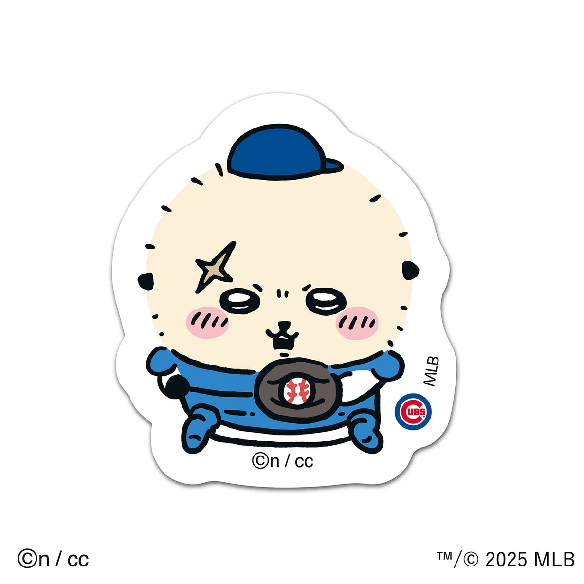 Chiikawa×MLB TOKYO SERIES Die-cut Sticker ⑫ Rakko