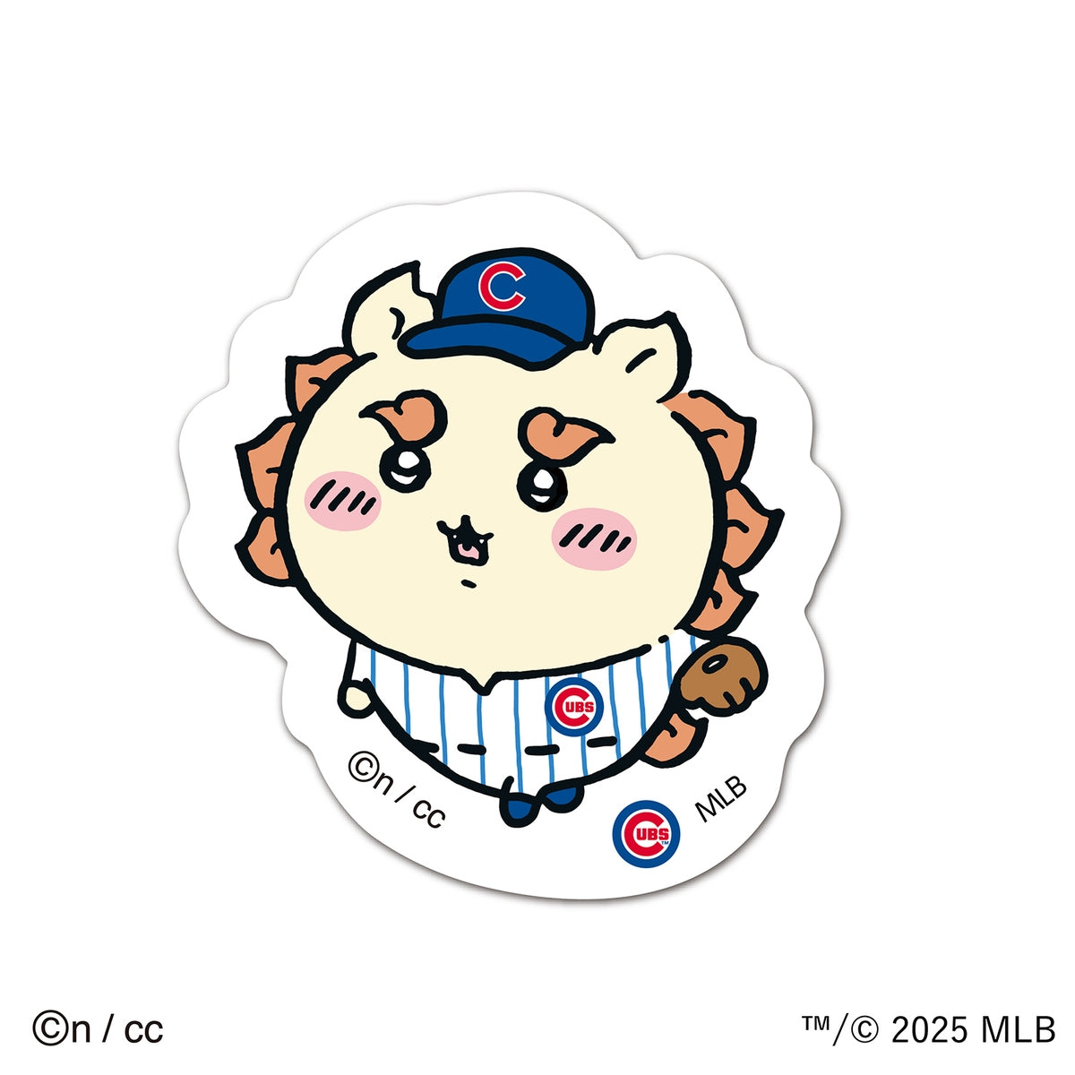 吉伊卡哇×MLB TOKYO SERIES 不規則貼紙 ⑬ 風獅爺
