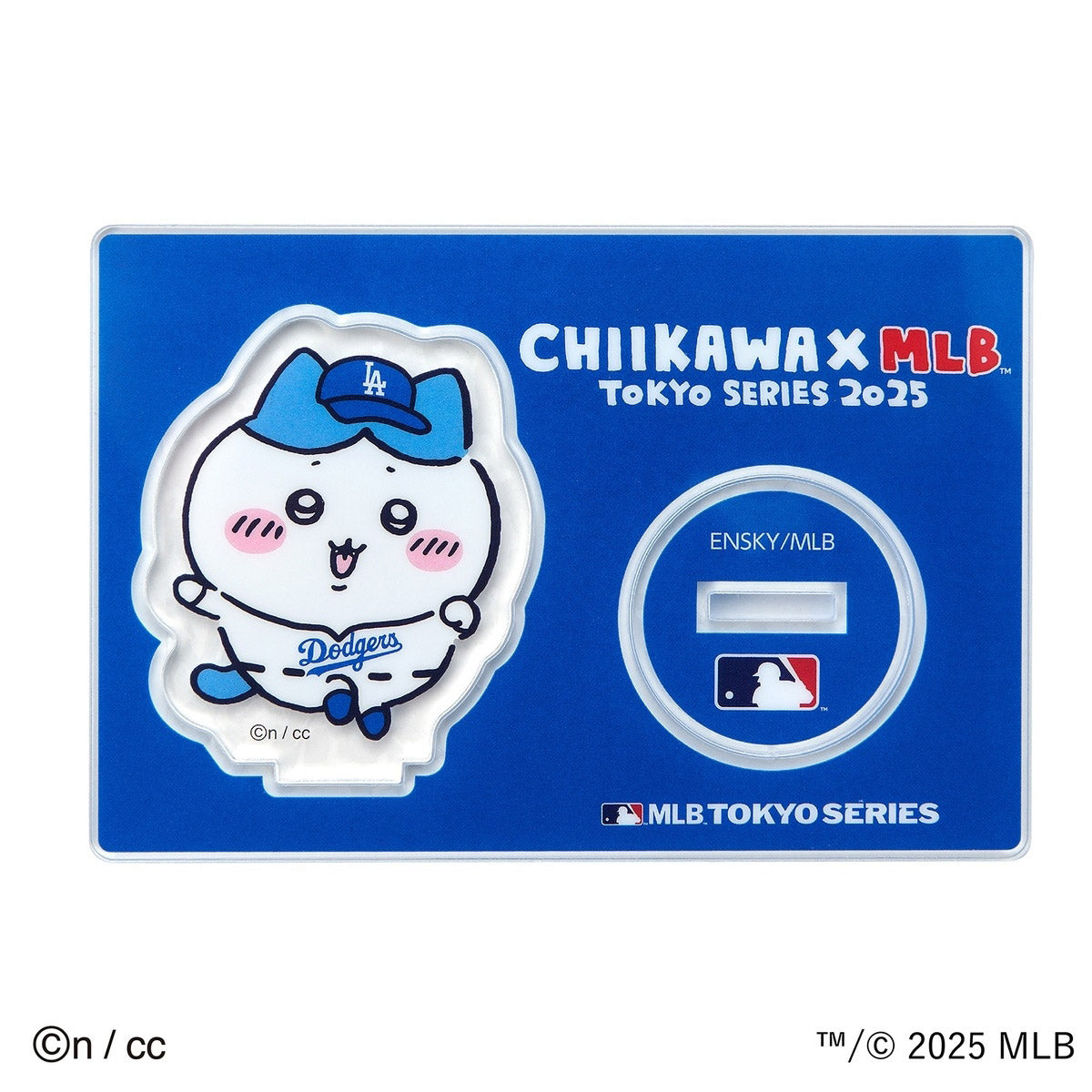 ちいかわ×MLB TOKYO SERIES アクリルスタンド②ハチワレ(ドジャース)