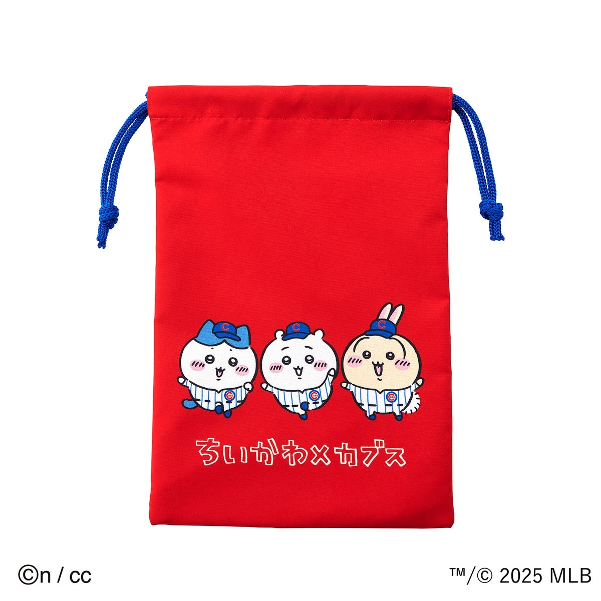 치이카와×MLB TOKYO SERIES 끈 주머니 (컵스)