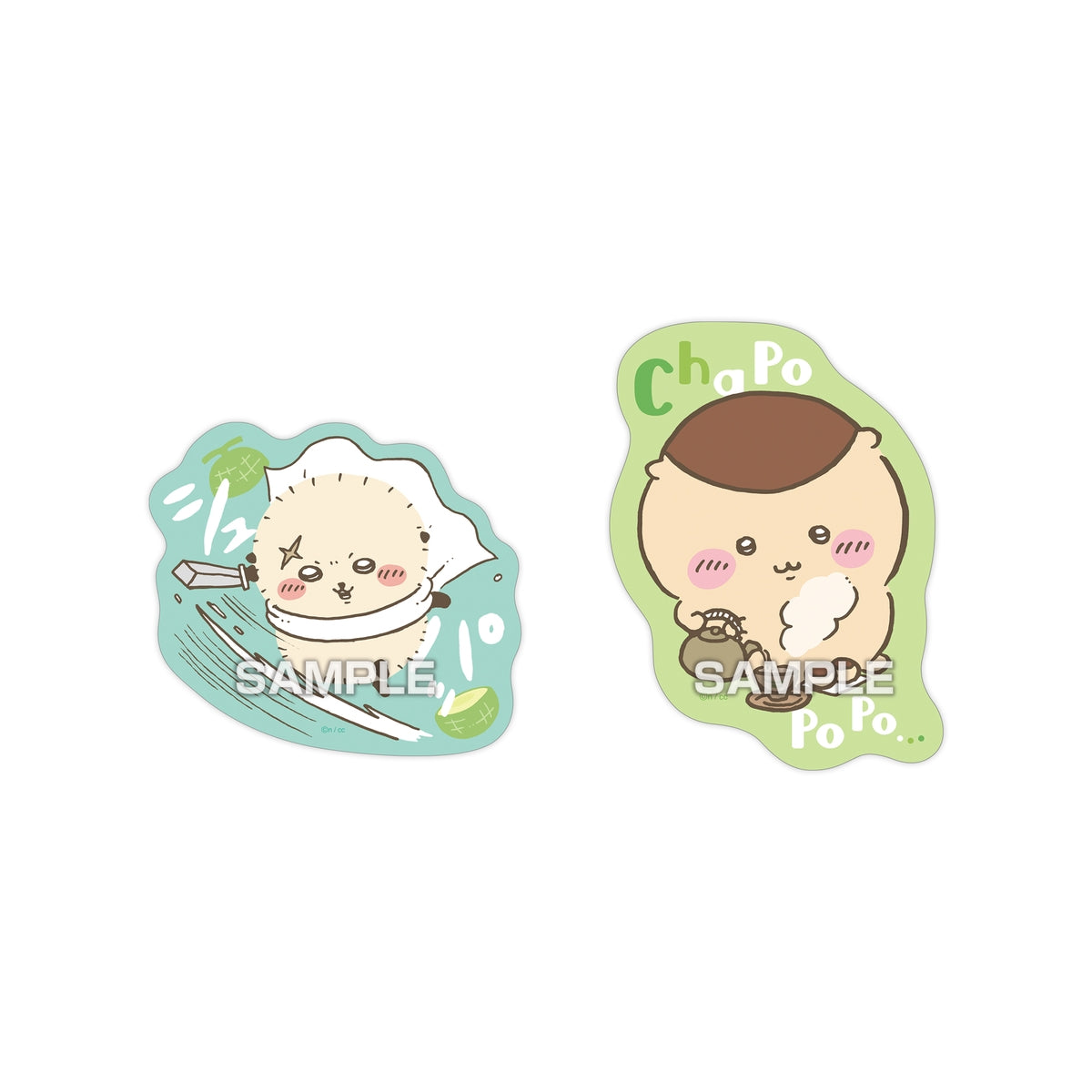 Chiikawa Die-Cut Stickers with Gum (20 types total) 1 Box, 20 Pieces