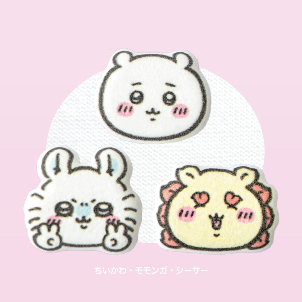 ちいかわ ふくらむアップリケ（おかお①）