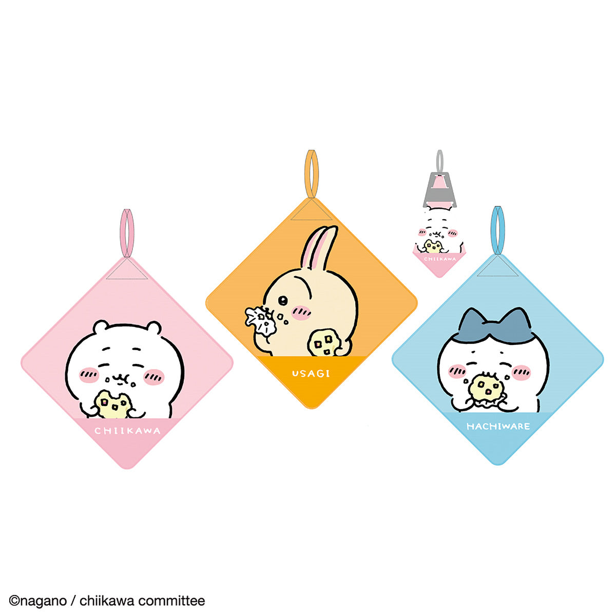 ちいかわ ループタオル3枚組(ちいかわたちのおかお)
