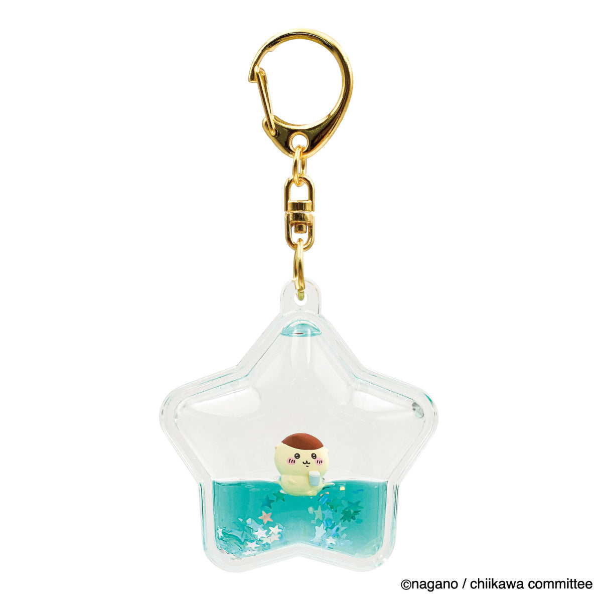 Chiikawa Floating Key ring (Kurimanju)