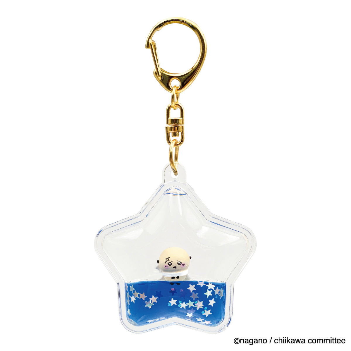 Chiikawa Floating Key ring (Rakko)