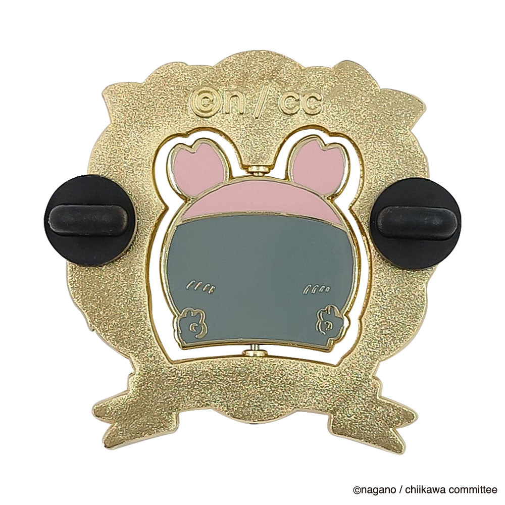 ちいかわ 大きめギミックピンバッジ(古本屋)