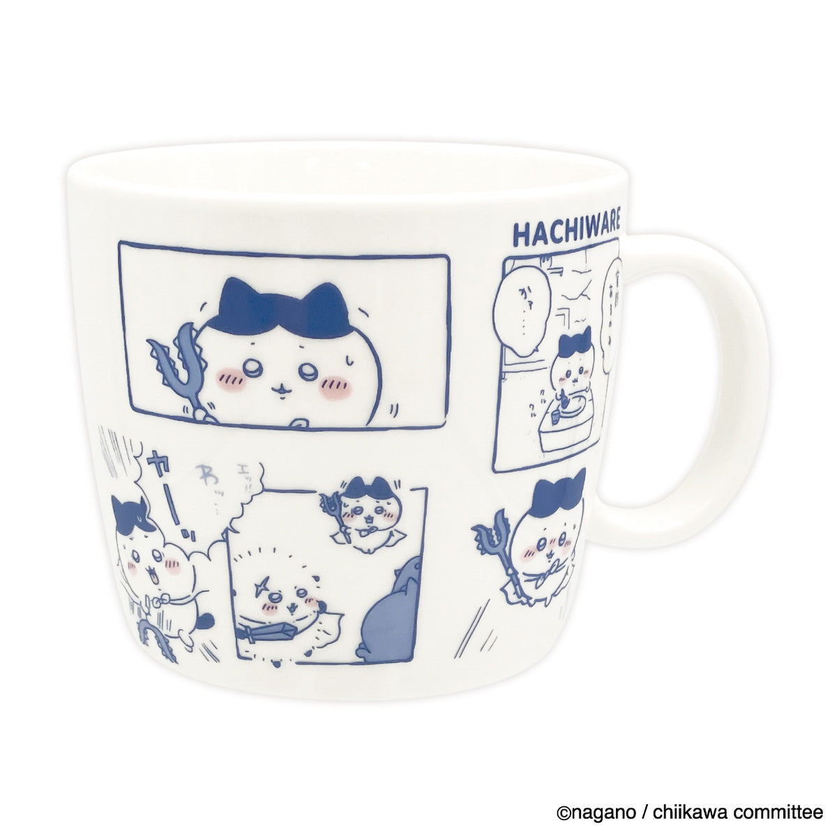 Chiikawa Comic Mug (Confidence Hachiware)
