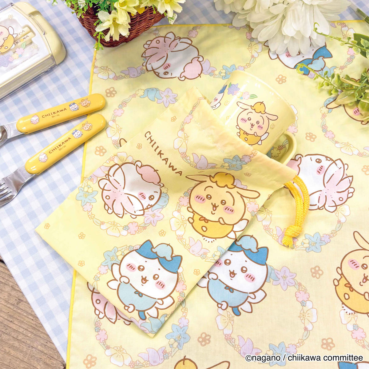 Chiikawa Cup Pouch (Fairy Flower)