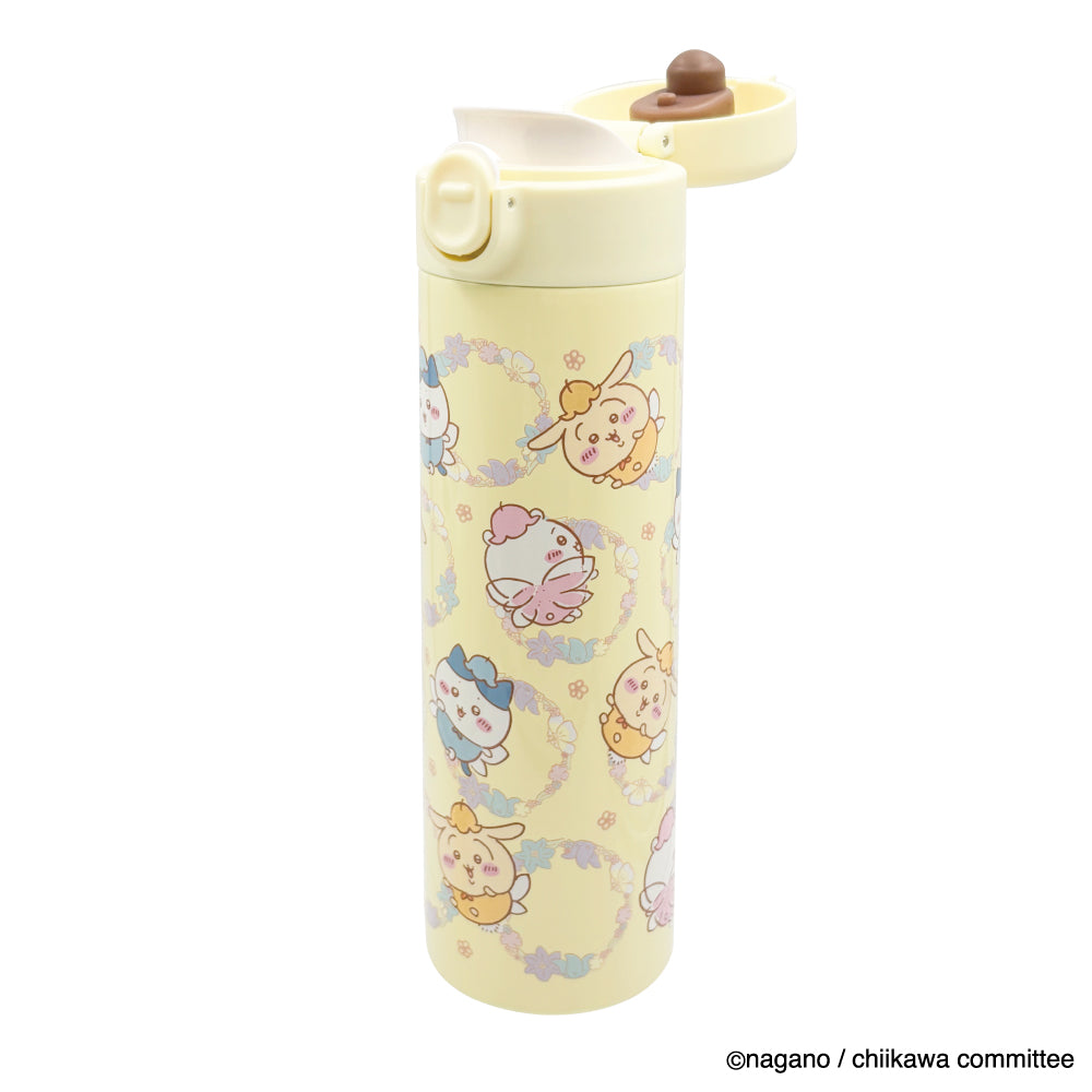 Chiikawa One-Touch Stainless Bottle 500ml (Fairy Flower)