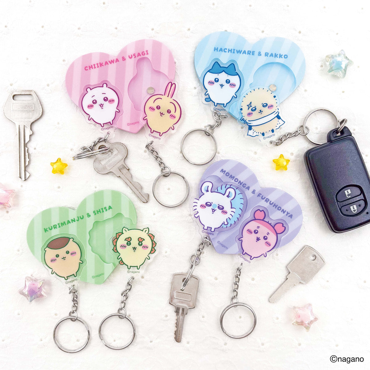 ちいかわ ただいまキーホルダー（モモンガ＆古本屋）