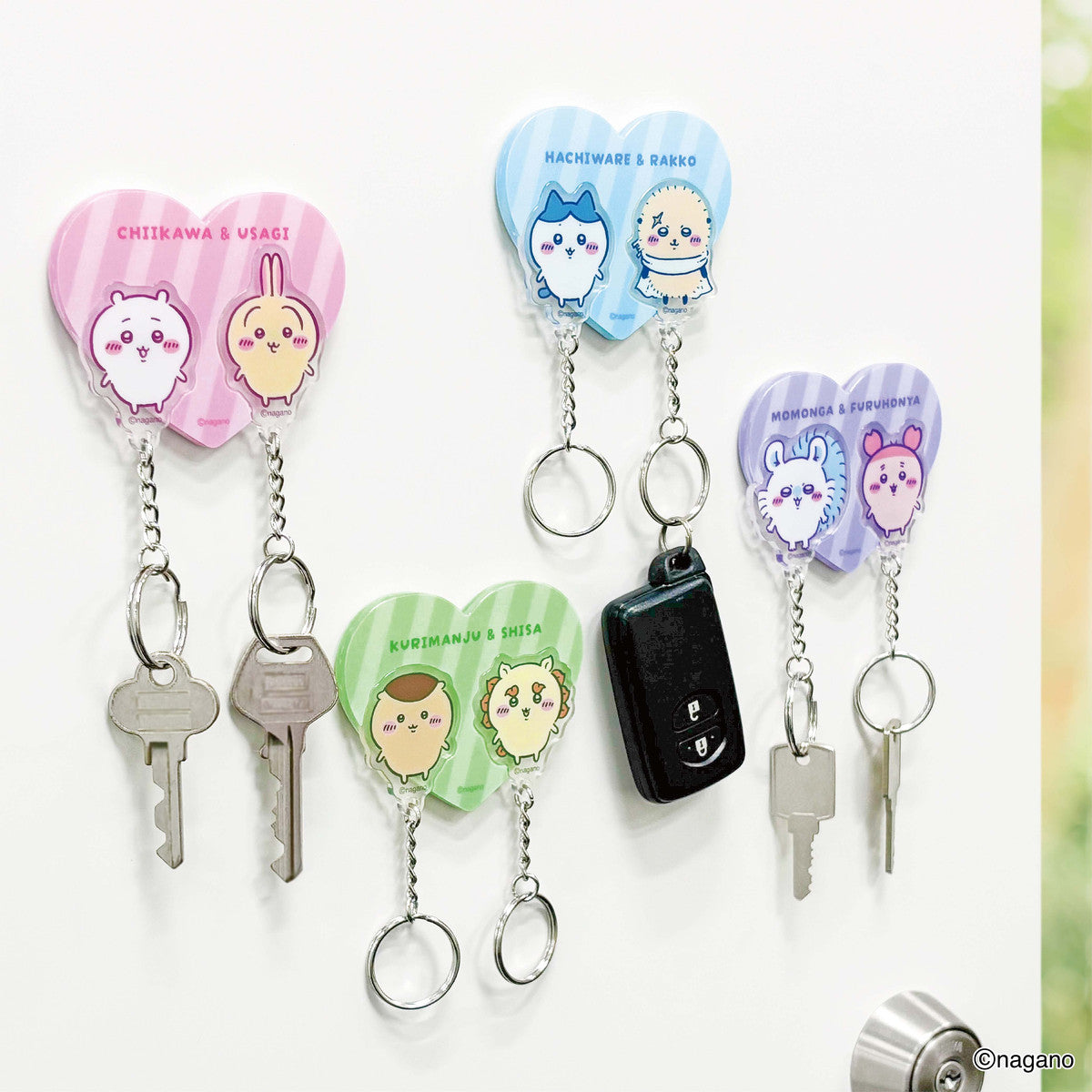 ちいかわ ただいまキーホルダー（くりまんじゅう＆シーサー）