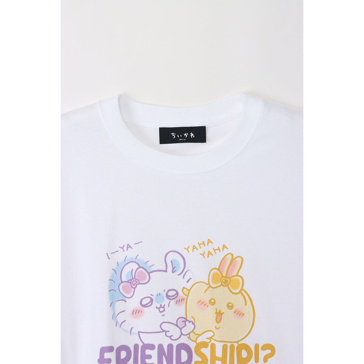 吉伊卡哇 魔法吉伊卡哇 T恤 FRIEND SHIP!? 白色