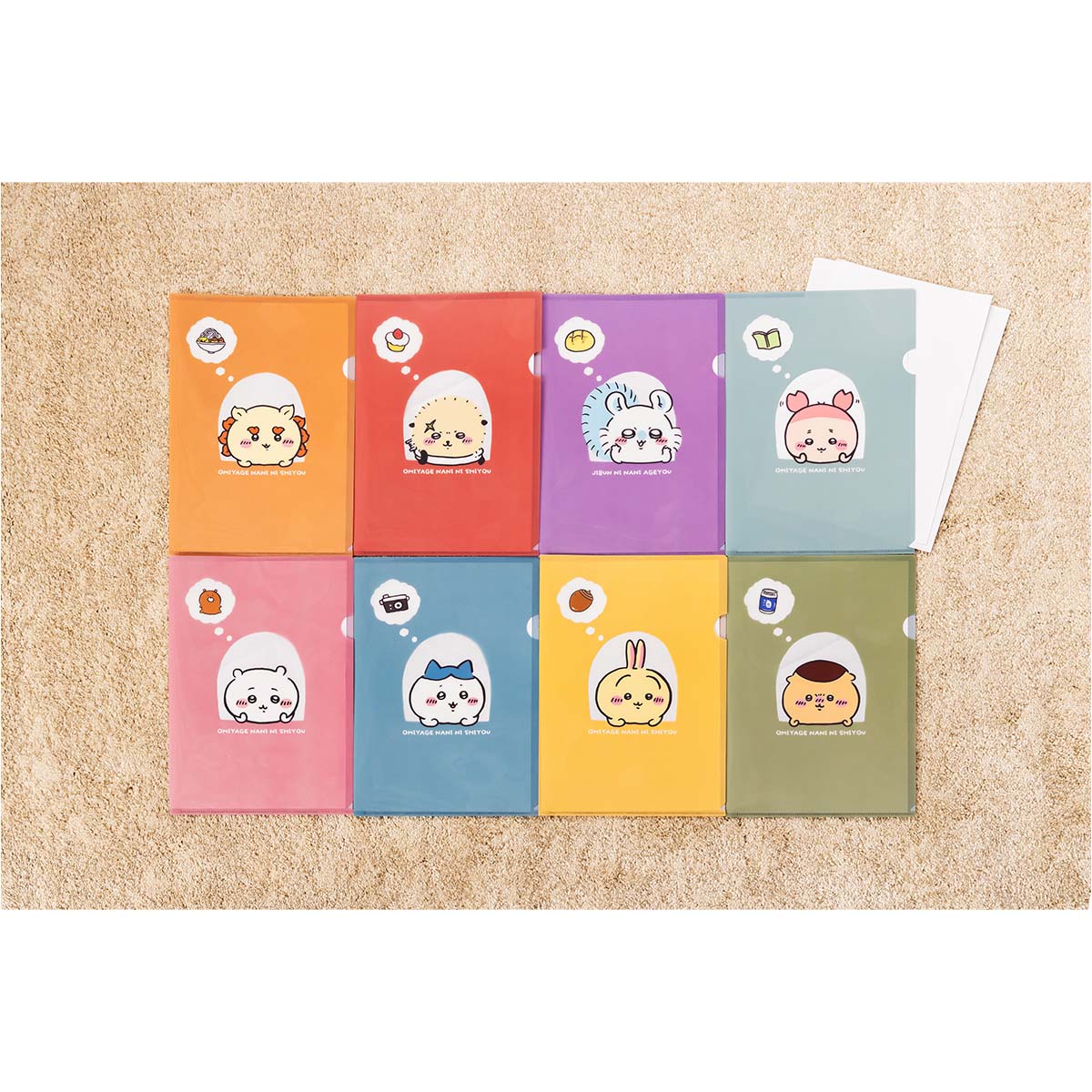 Chiikawa Tokyo Souvenir Clear File (Shisa from the Window)