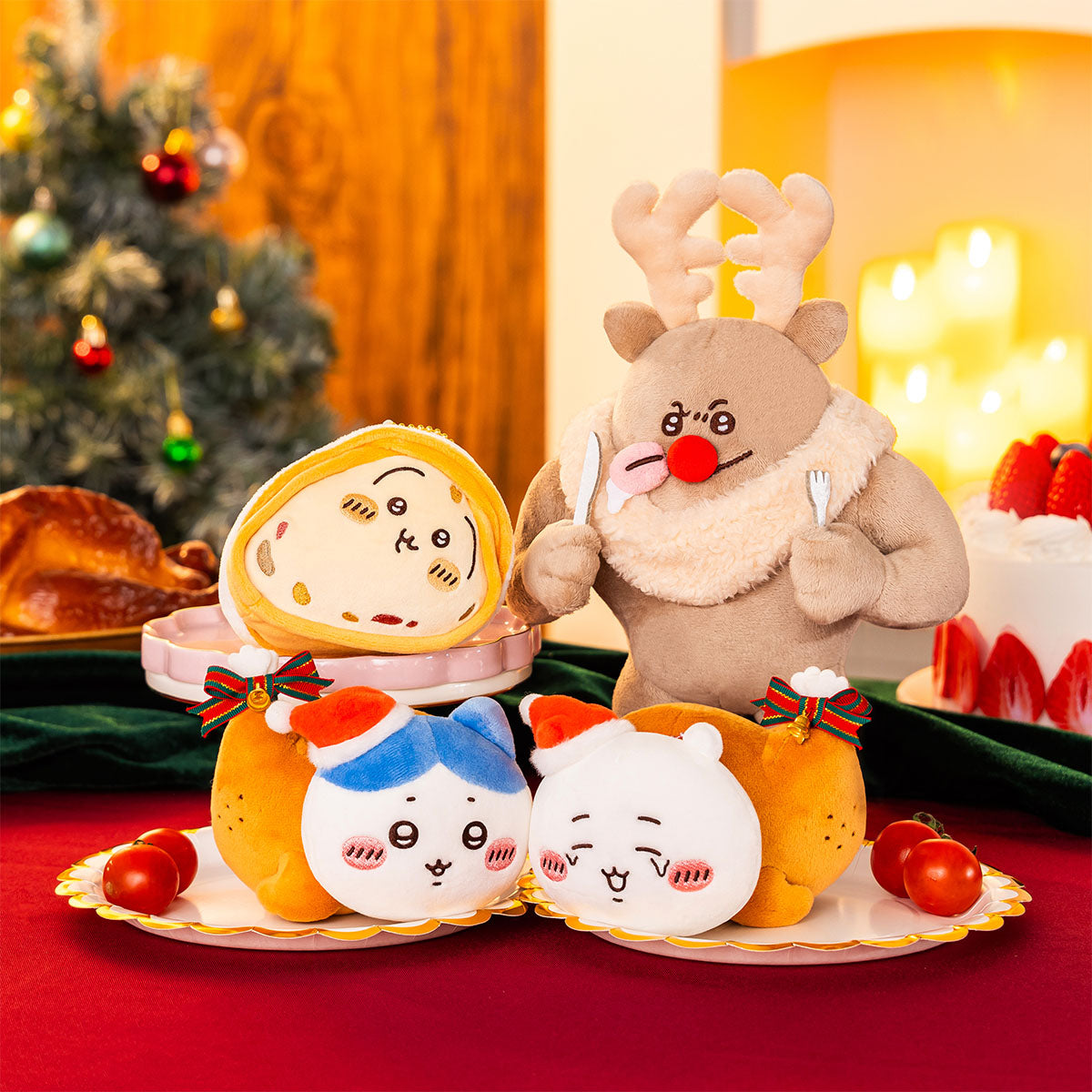 【予約】ちいかわ チキンになっちゃったマスコット(ハチワレ)【2025年11月下旬より順次発送予定(発送延期の場合もキャンセル不可)】【通常商品と同時購入・配送希望日指定不可】【キャンペーン対象外】