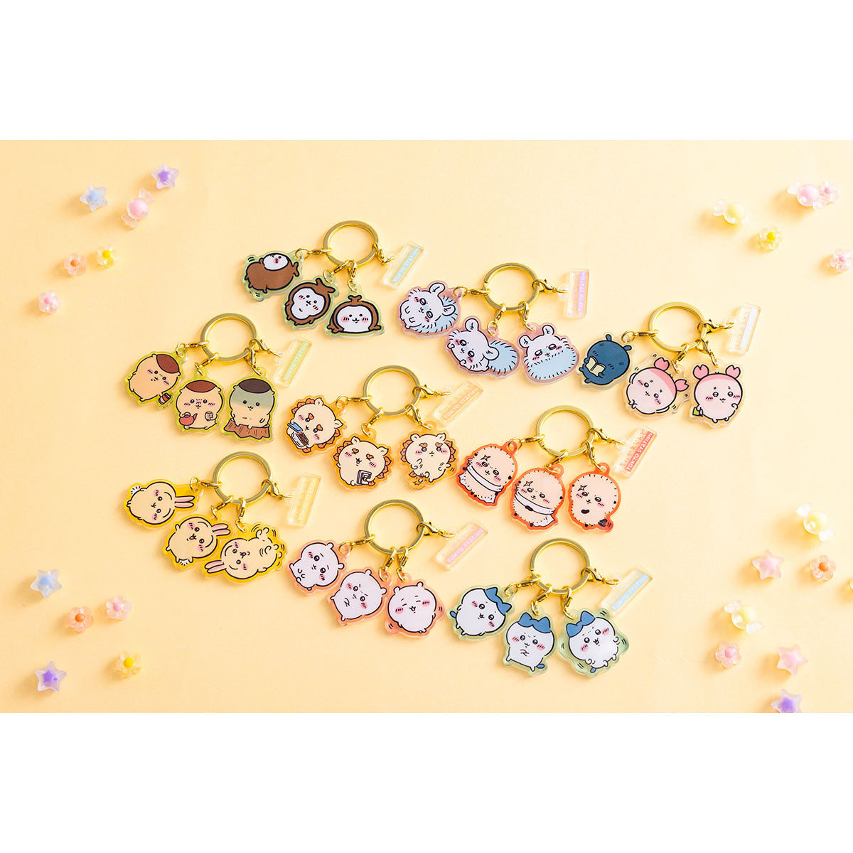 ちいかわ 東京みやげ 分けられる!3連アクリルチャーム(カブトムシ)