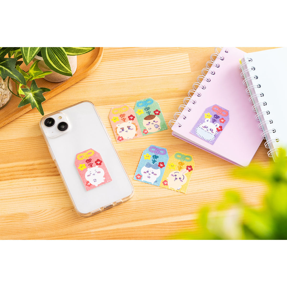 吉伊卡哇 东京特产 撕开式贴纸(护身符)