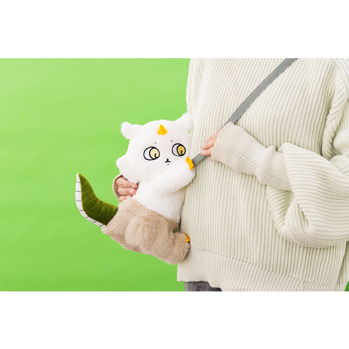 吉伊卡哇 和那個孩子一起 毛絨肩背包