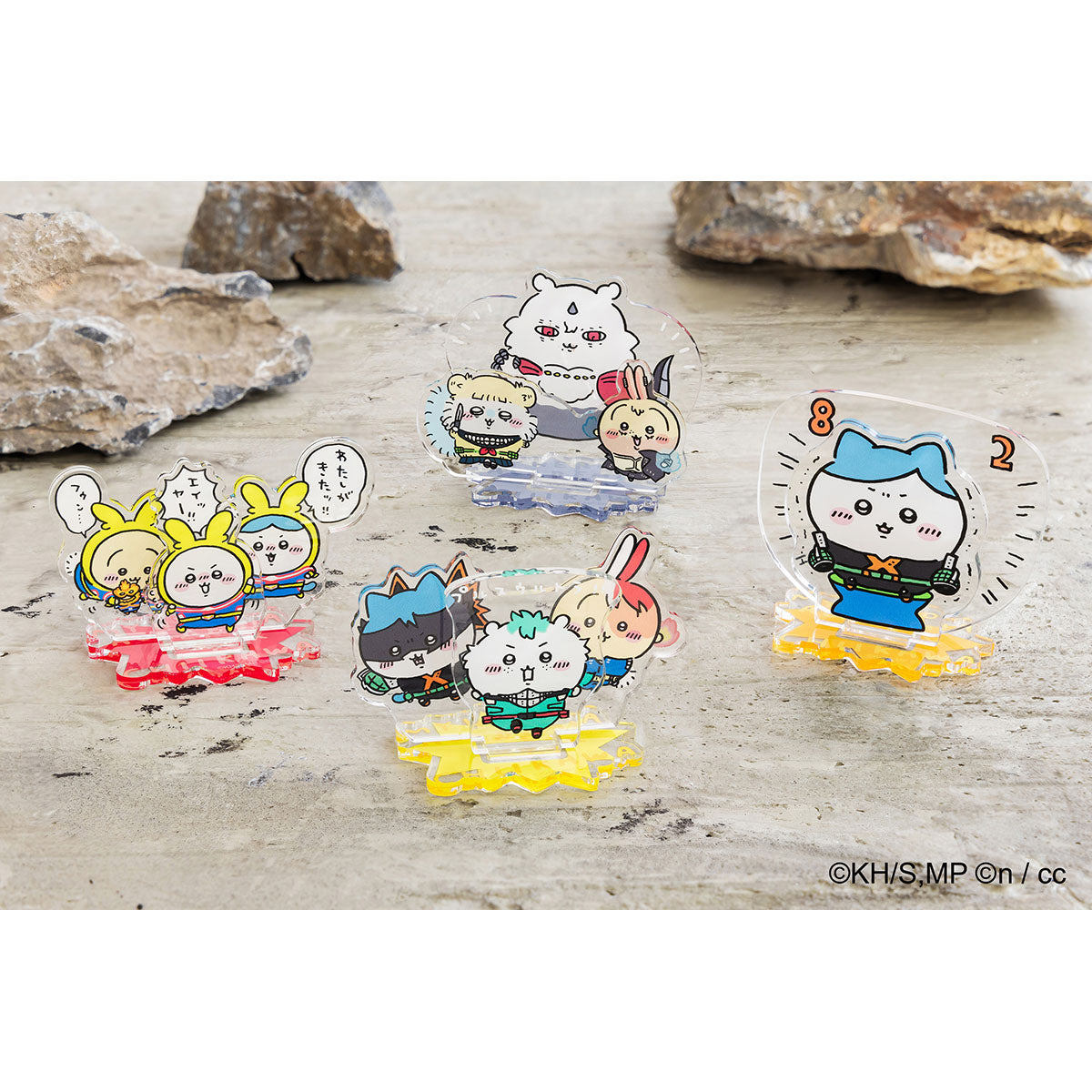 吉伊卡哇 × 我的英雄學院 層亞克力立牌(Plus Ultra!!!)