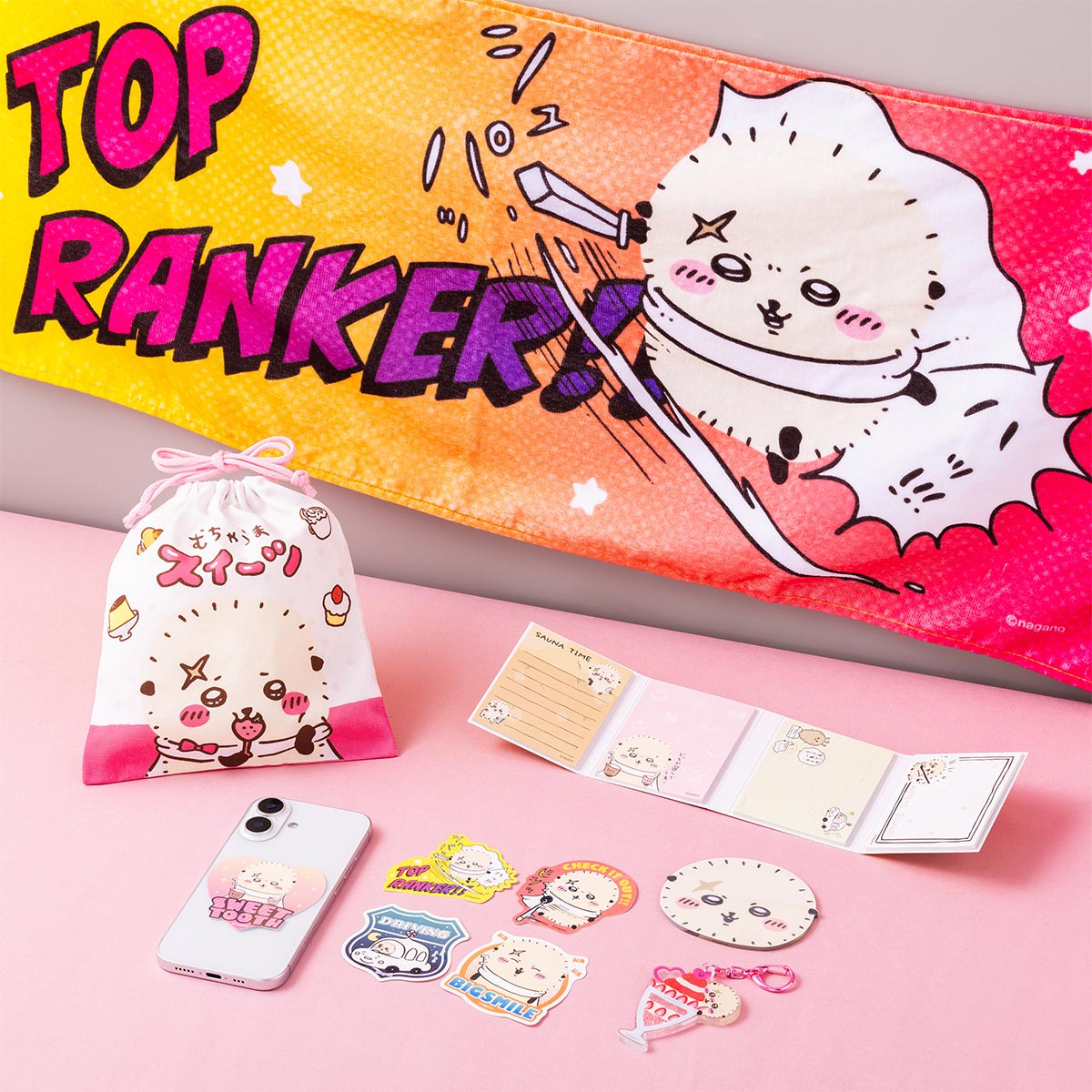 吉伊卡哇 海獺 手感舒适的轻薄毛巾(TOP RANKER)