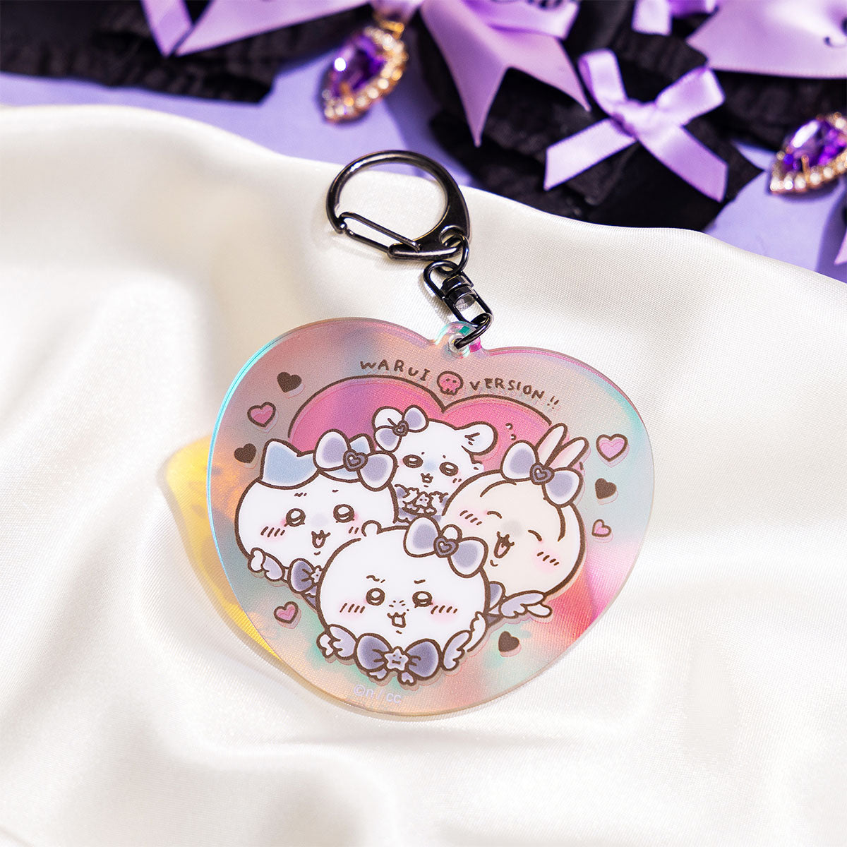 ちいかわ まじかるちいかわ 悪いバージョンなオーロラアクリルキーホルダー