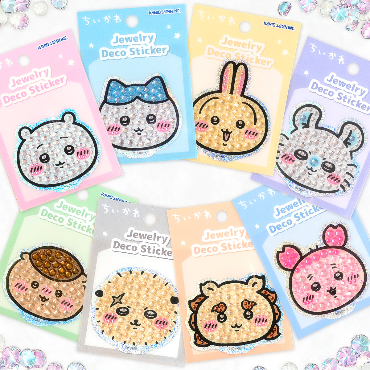 Chiikawa Jewelry Deco Sticker (Hachiware)