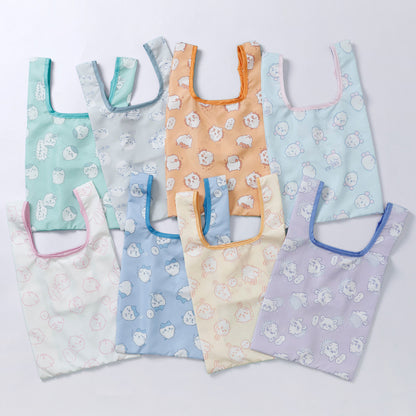 ちいかわ エコバッグ くりまんじゅう総柄 グリーン