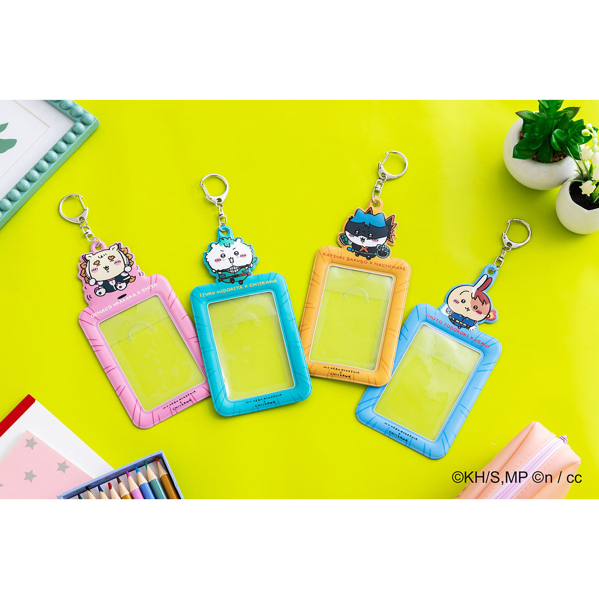 My Hero Academia × Chiikawa Trading Card Holder (Shoto Todoroki × Usagi)