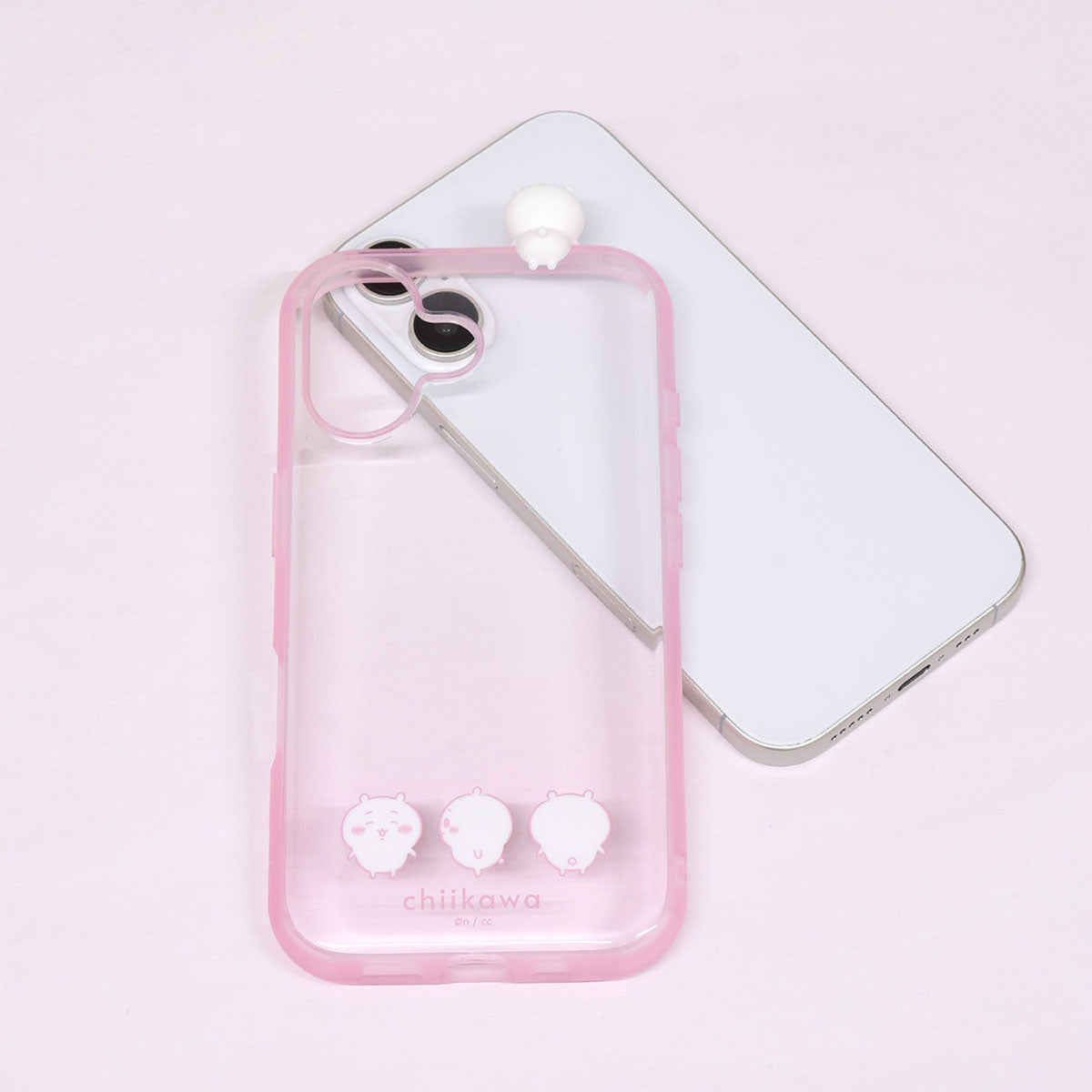 치이카와 프레임 IIIIfit 클리어 iPhone16 케이스 (치이카와)