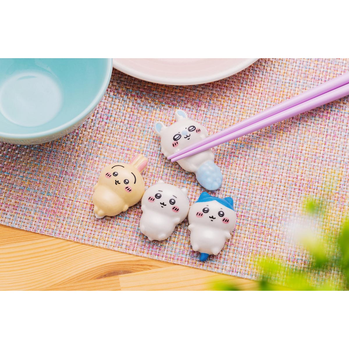 ちいかわ あおむけ箸置き(ハチワレ)