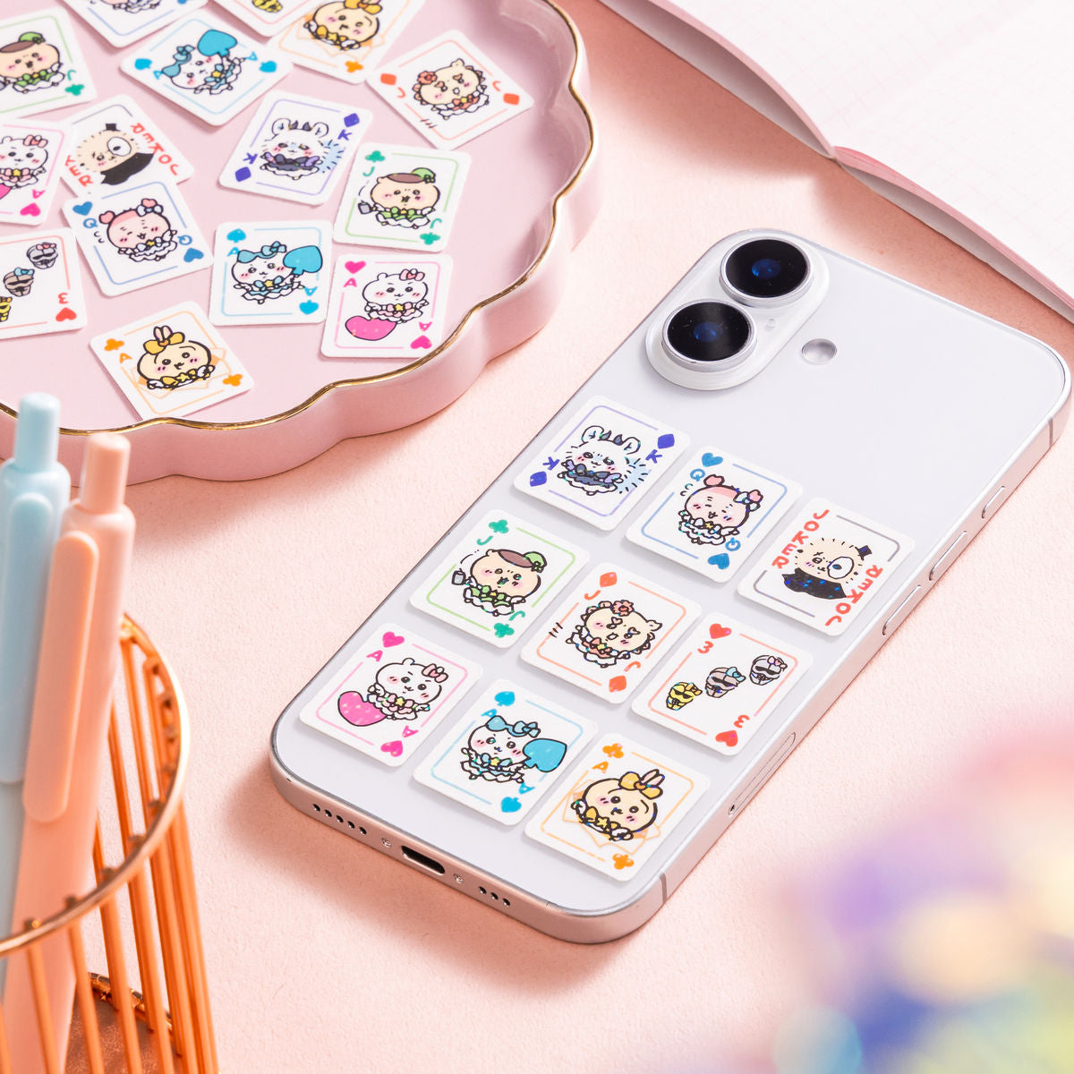 ちいかわ まじかるちいかわ トランプなきらきらフレークシール